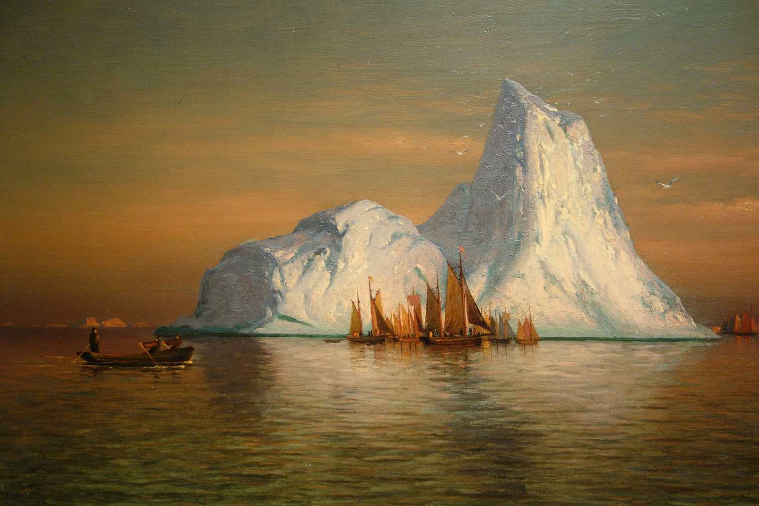 Fleet Off Labrador (detail), 1884