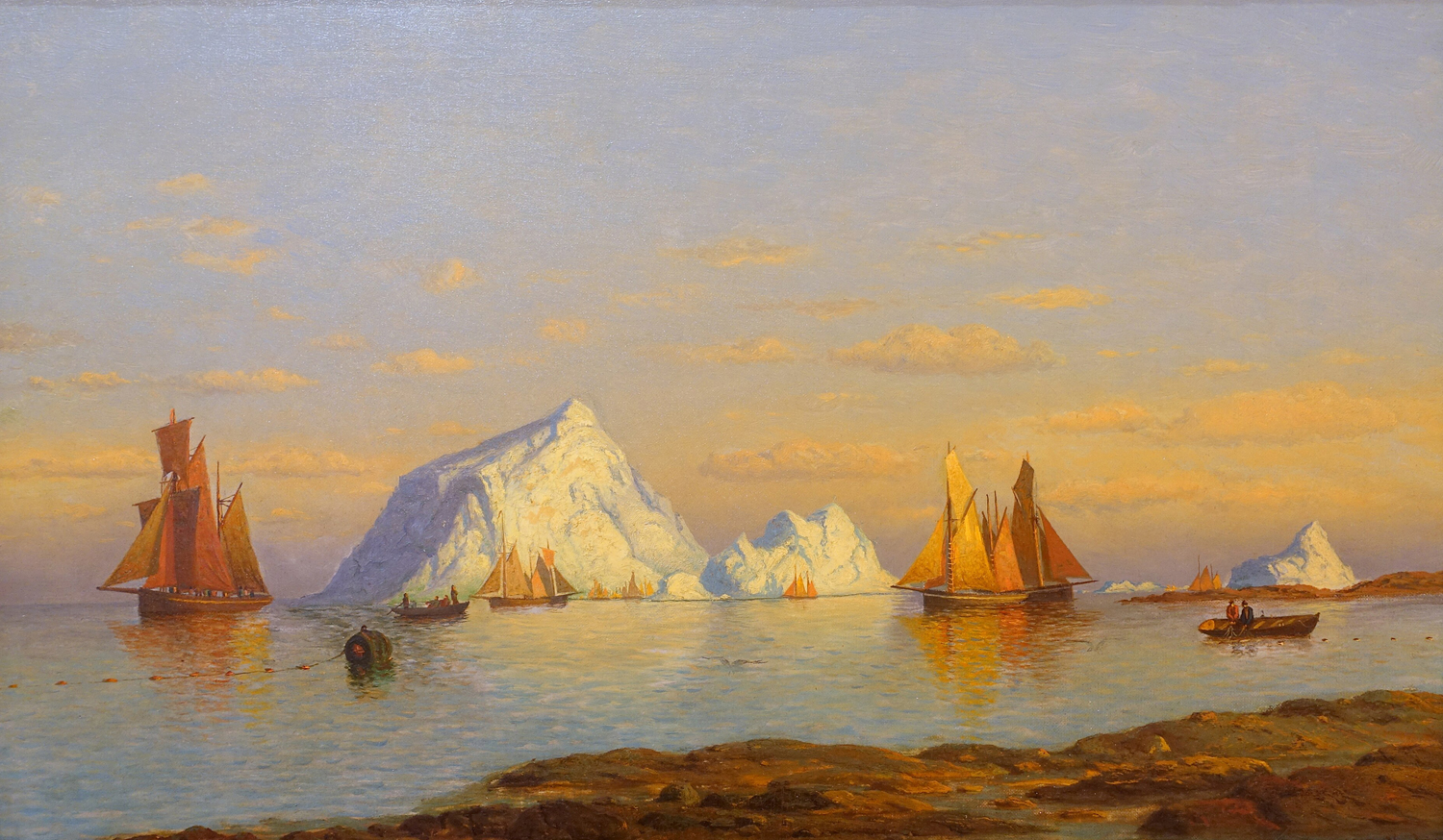 Fishermen off the Coast of Labrador, 1863