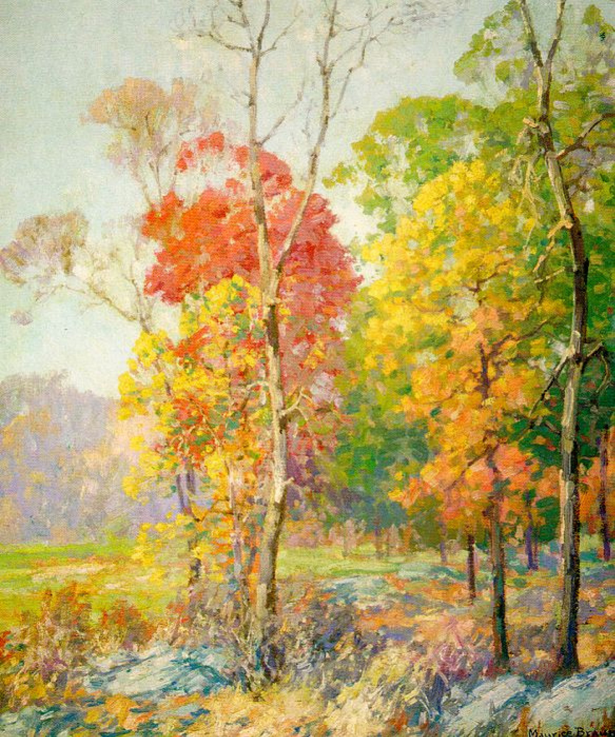 Golden Autumn, 20th century