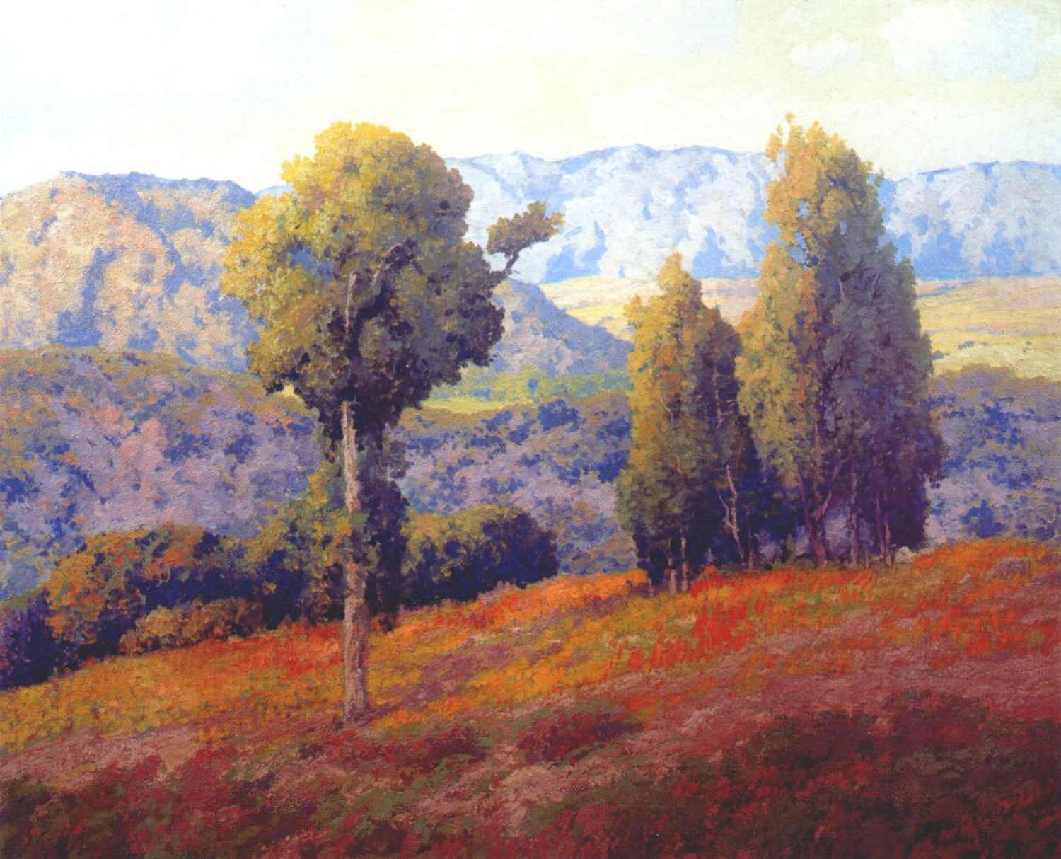 Hills of Southern California, 20th century
