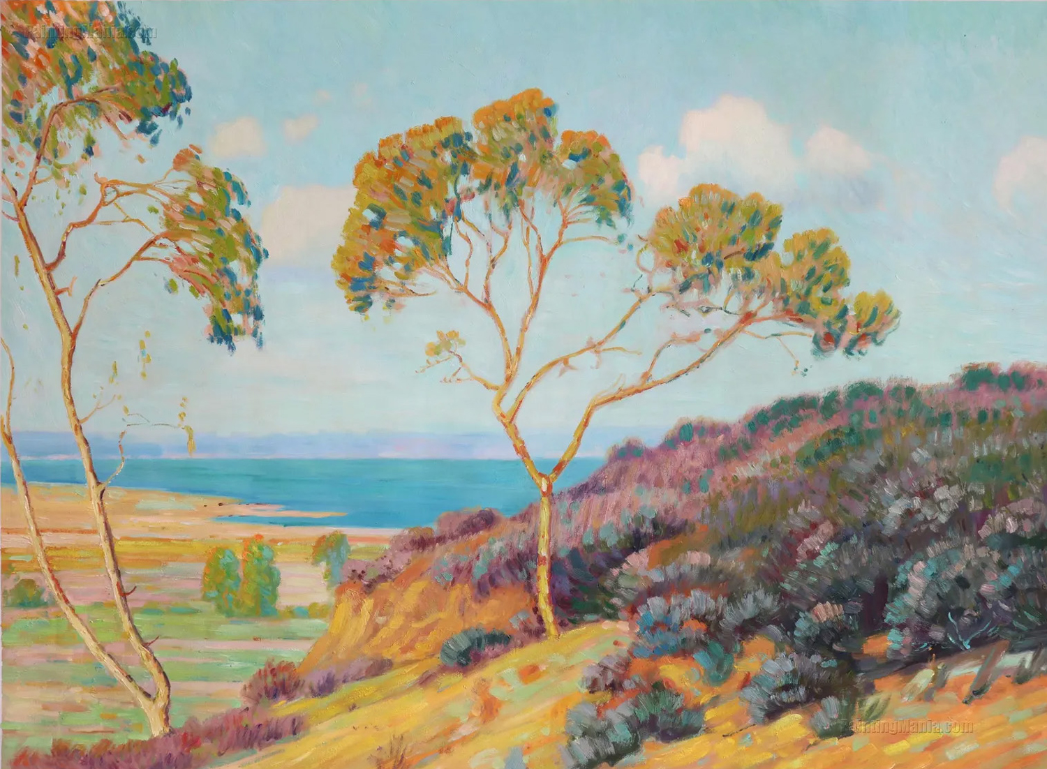 A View Along the California Coast, 20th century
