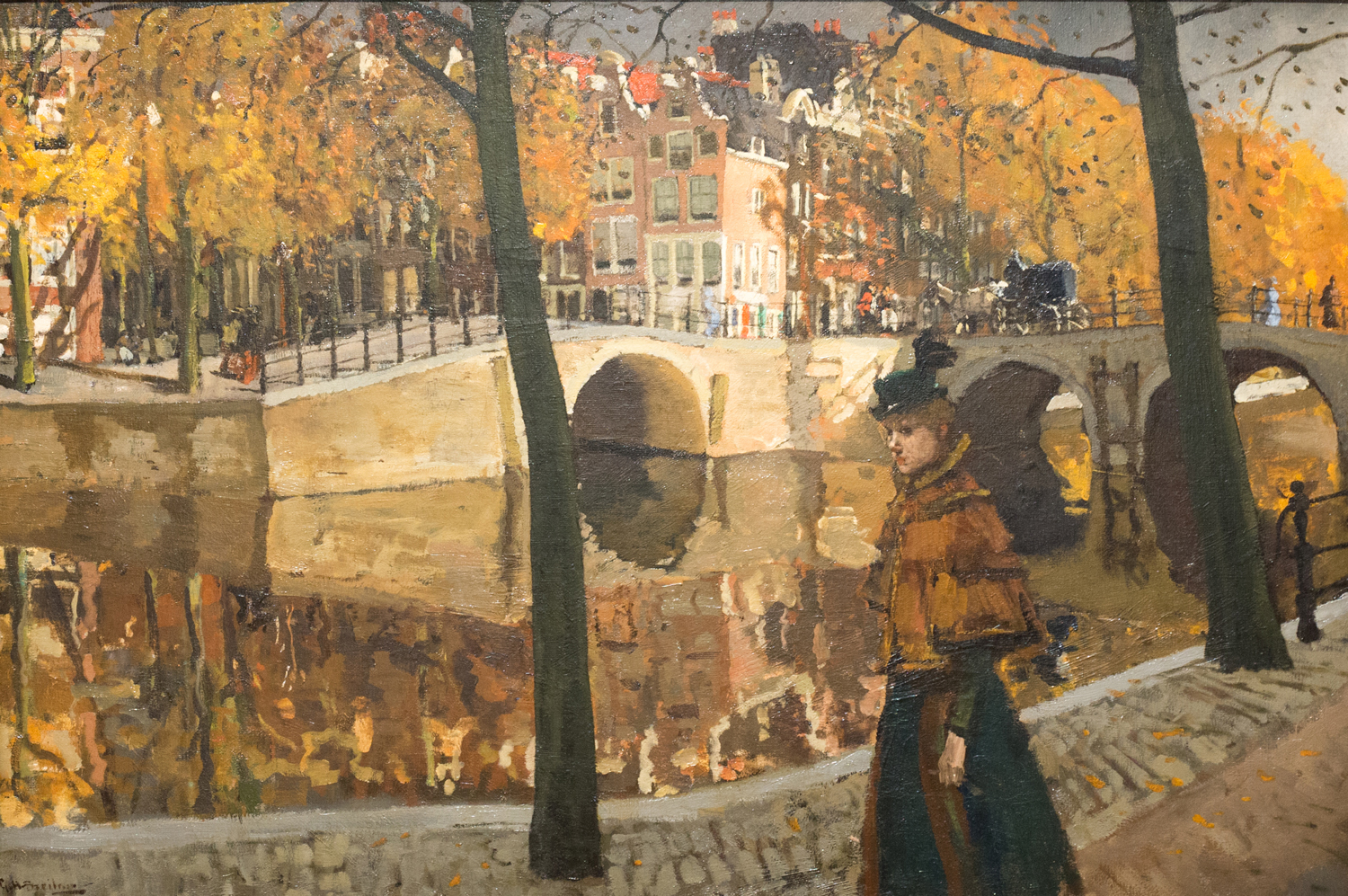 View of the Keizergracht Canal, 1895