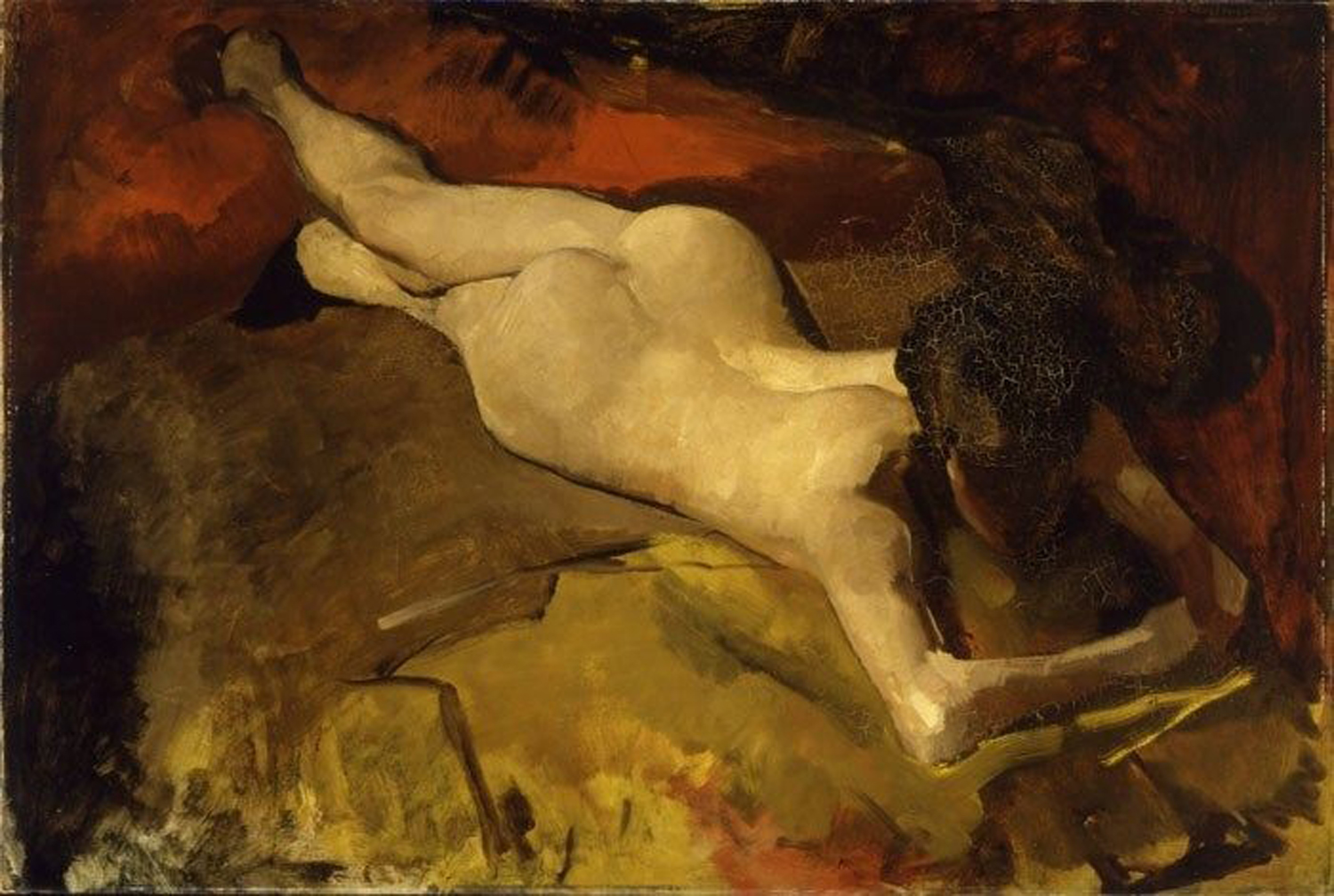 Reclining Nude, c. 1885-90