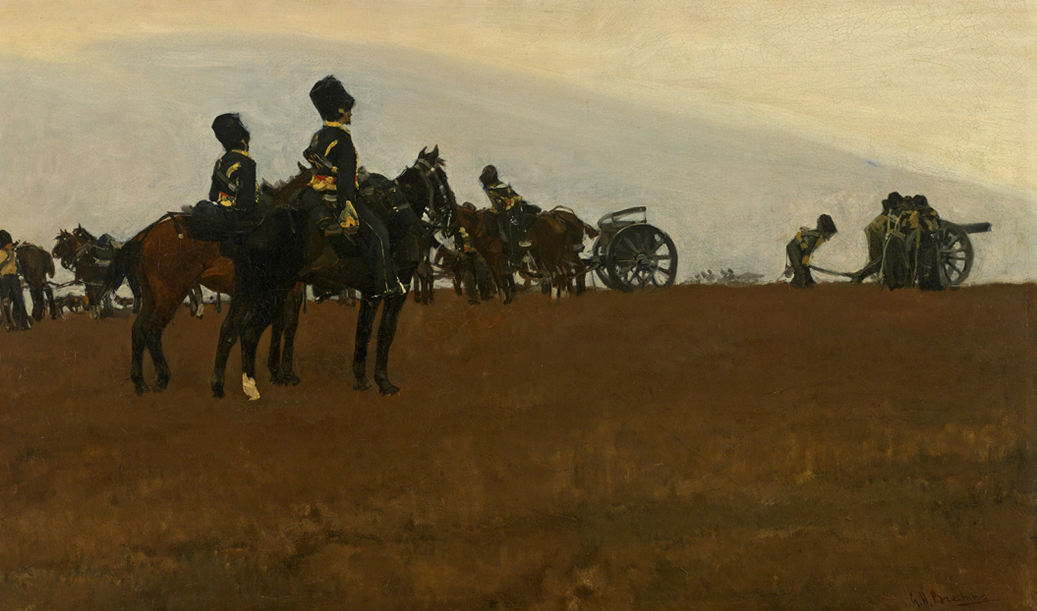The Cannon Shot, c. 1887