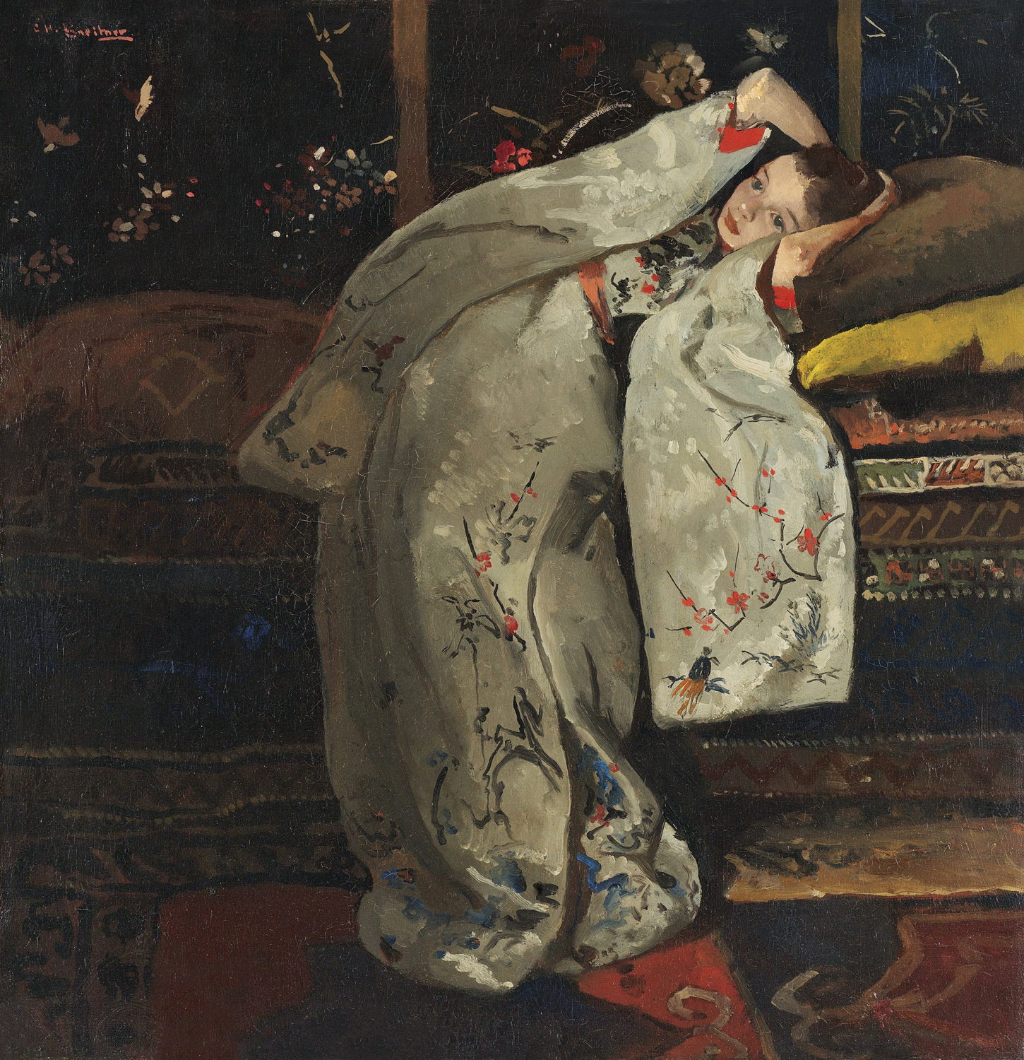 Girl in a White Kimono, 1894