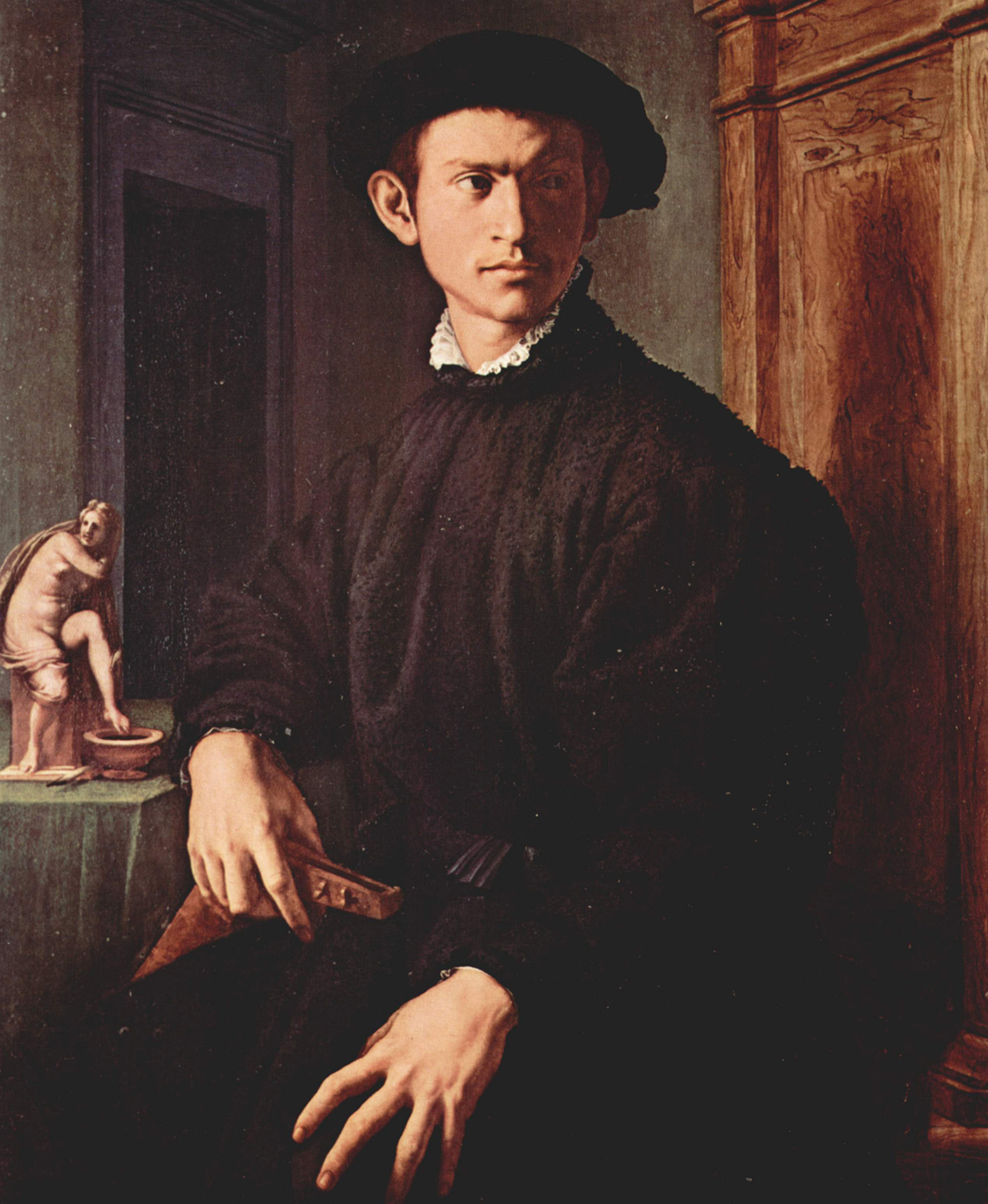 Portrait of a Young Man with a Lute. c. 1530-32