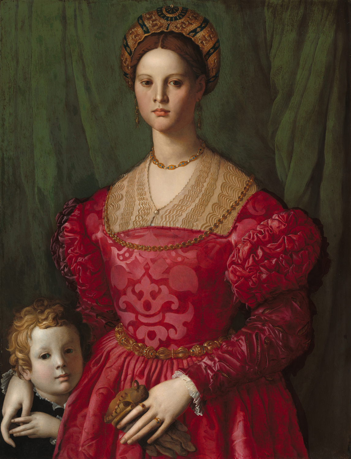 A Young Woman and Her Little Boy, c. 1540