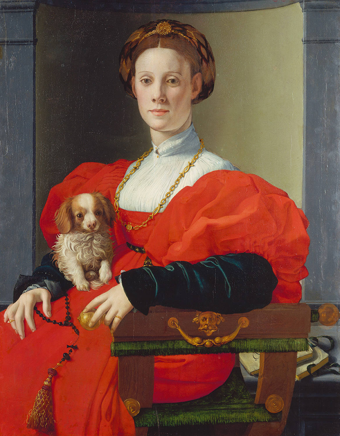 Portrait of a Lady in Red (possibly Francesca Salviati), c. 1533