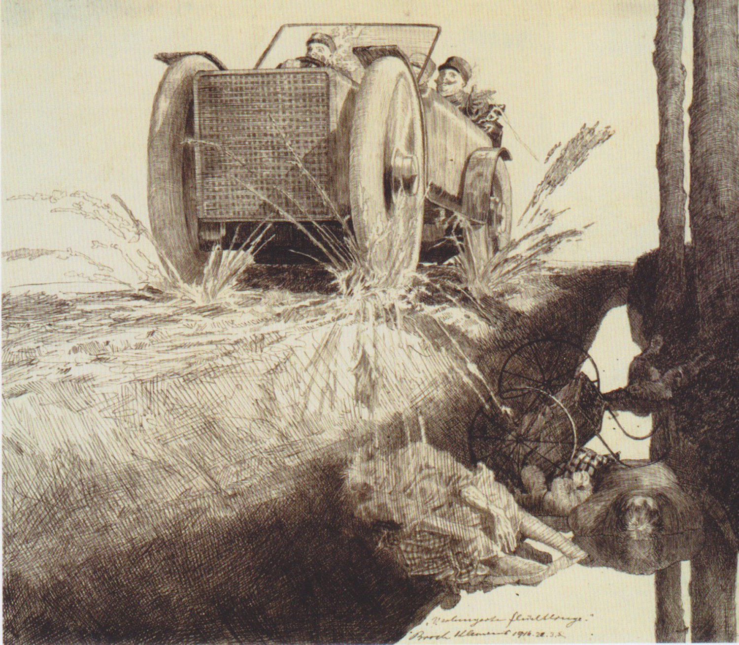 Starving Refugees, 1916