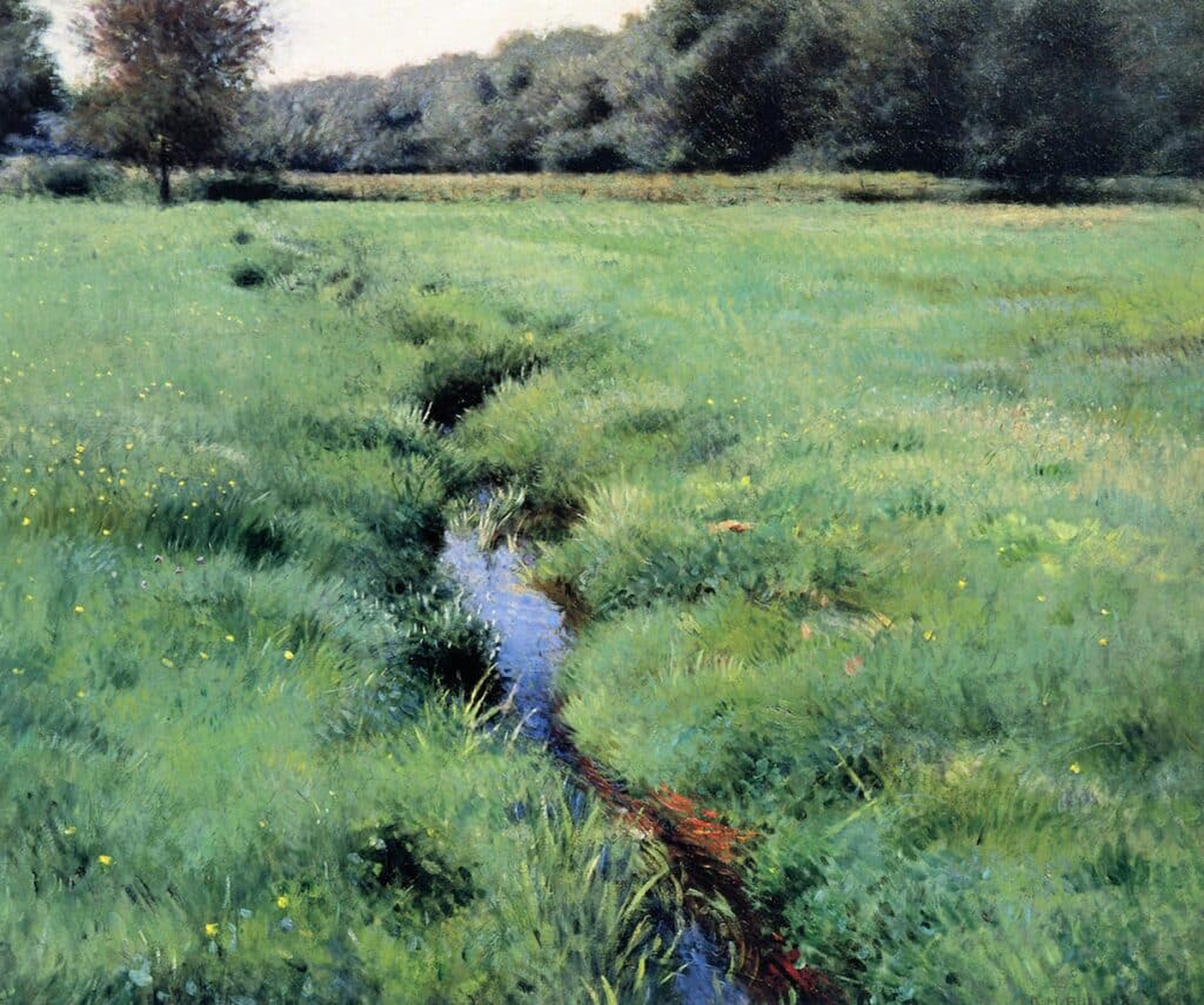 The Brook, Medfield, 1889