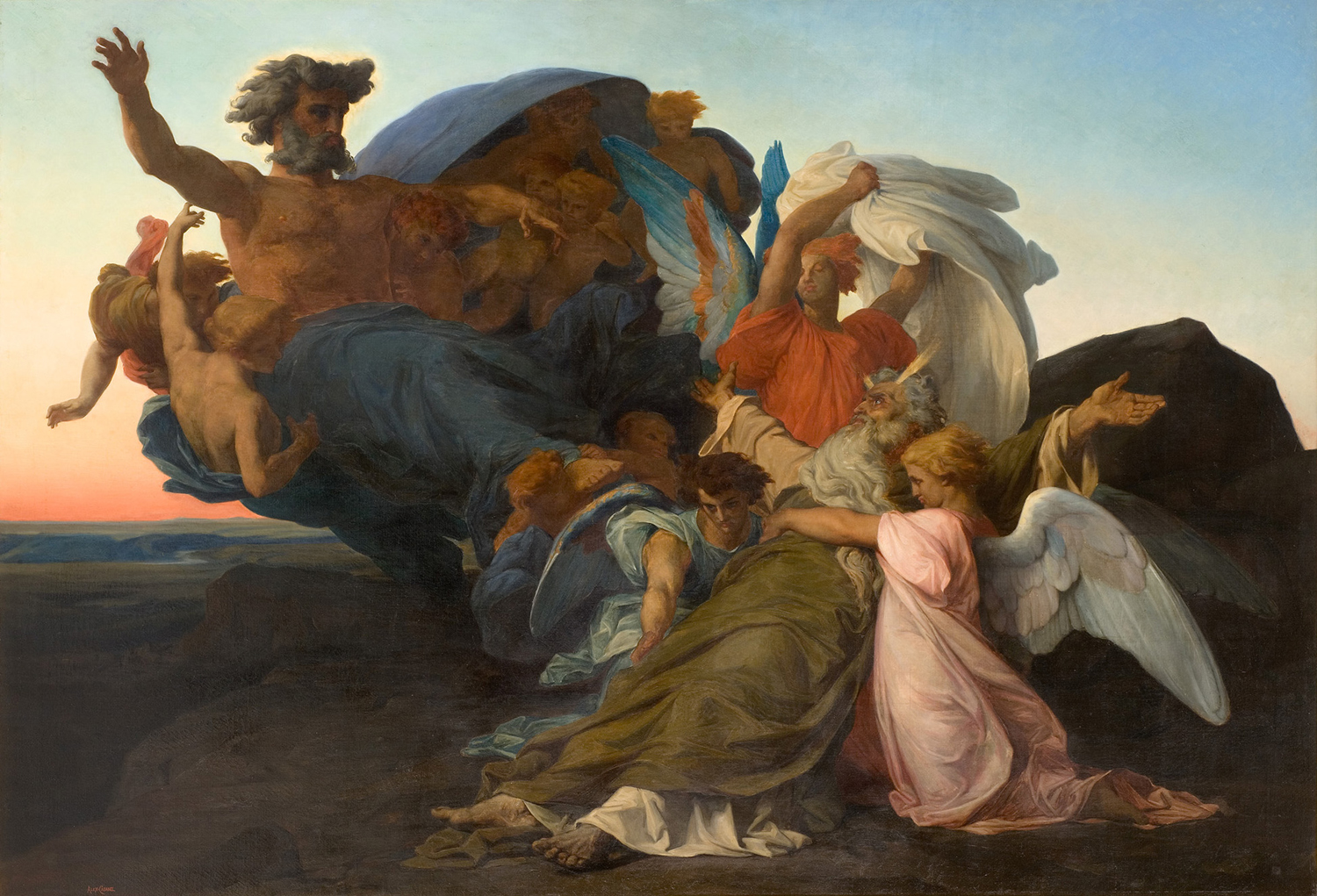 The Death of Moses, 1850