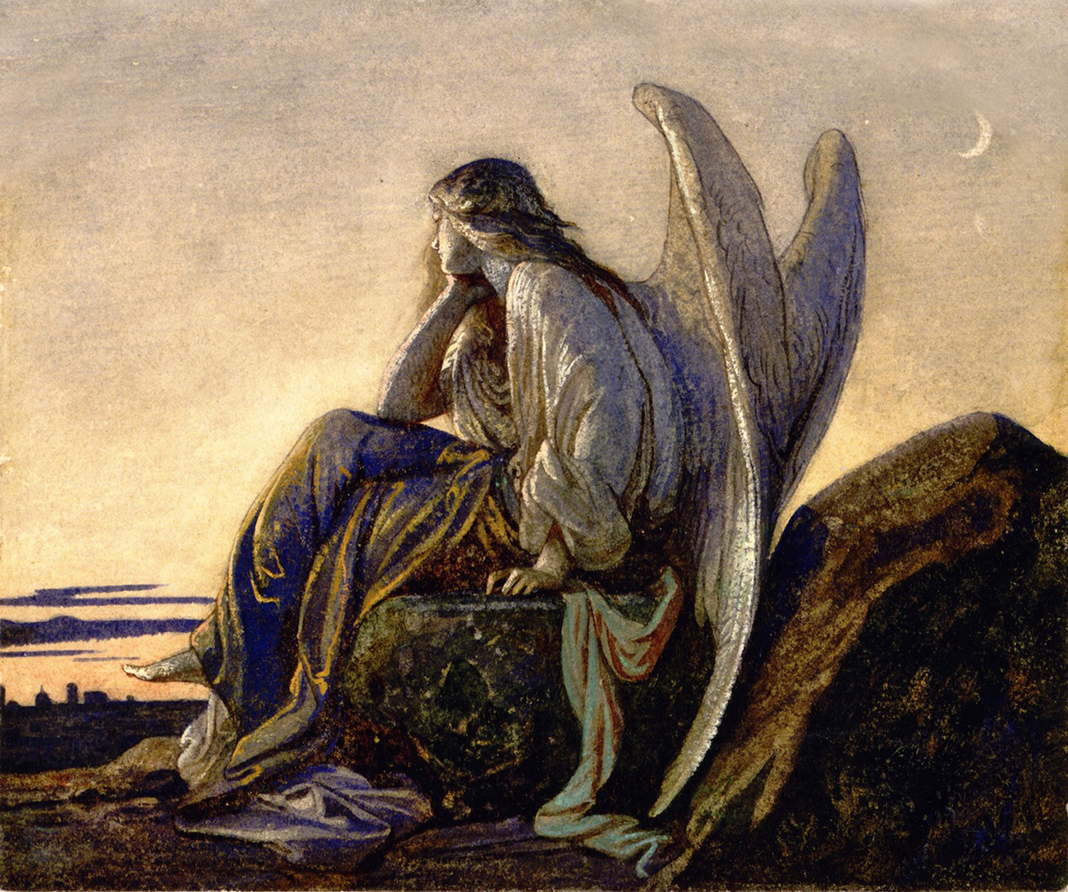 The Evening Angel, 1848