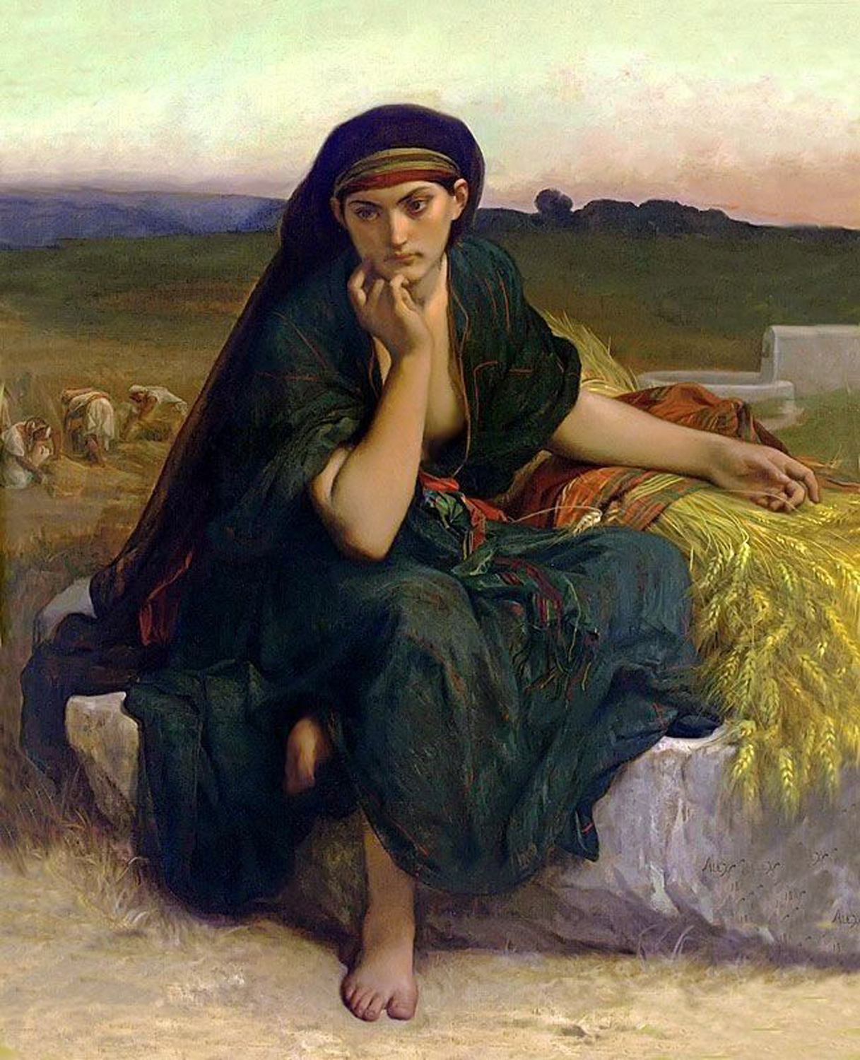 Ruth Returning from the Fields, 1868