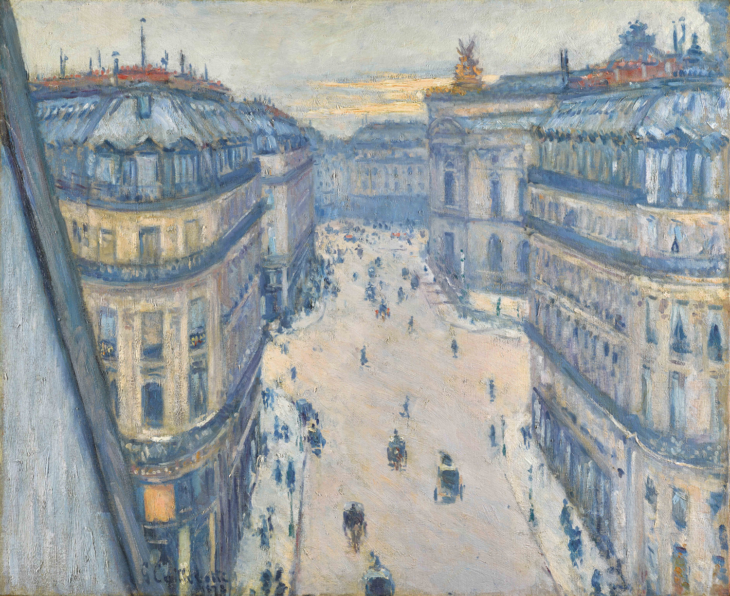 Rue Halevy, Vue d'un Sixieme Etage (Halevy Street Seen from the Sixth Floor), 1878