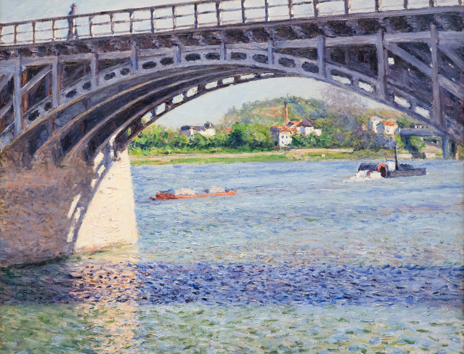 The Bridge at Argentueil Over the Seine River, 1883