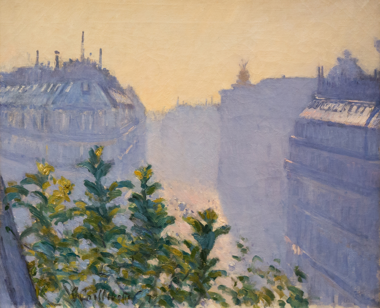 Rue Halevy, View from a Balcony, 1877