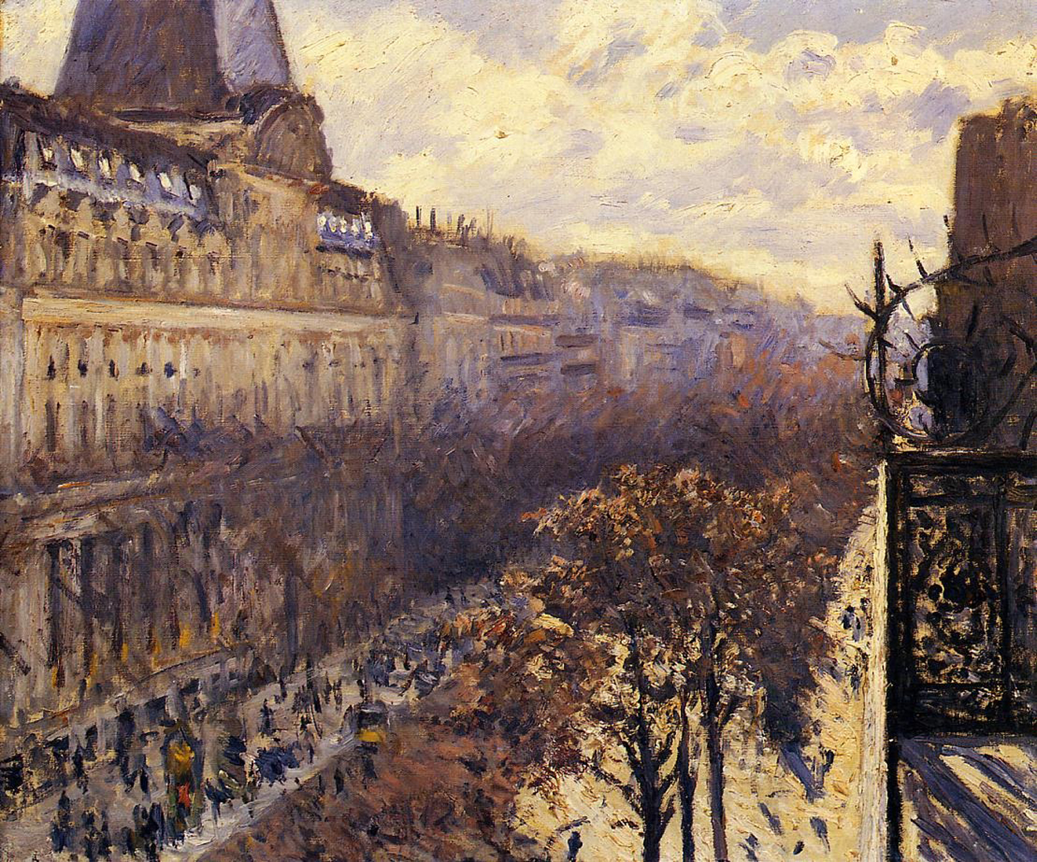 Boulevard des Italiens (Boulevard of the Italians), 1880