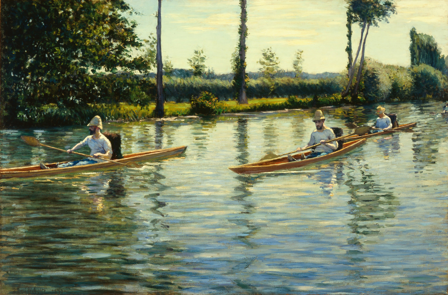 Boating on the Yerres, 1877