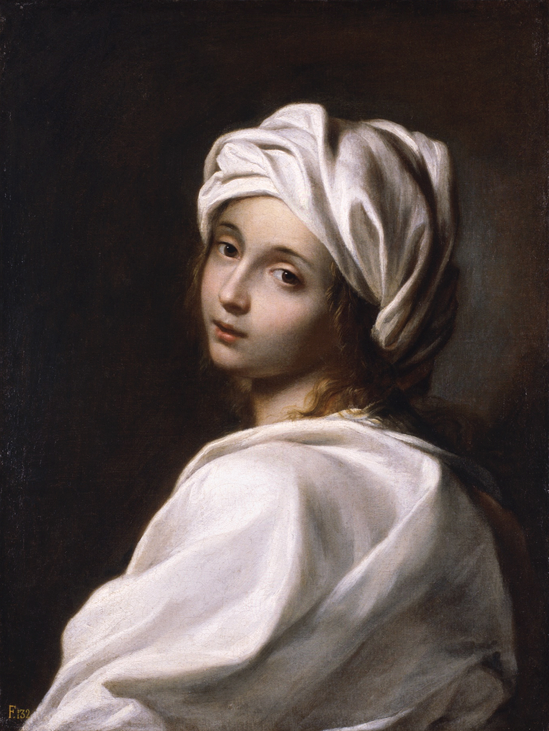 Woman with a Turban (Presumed Portrait of Beatrice Cenci), c. 1650