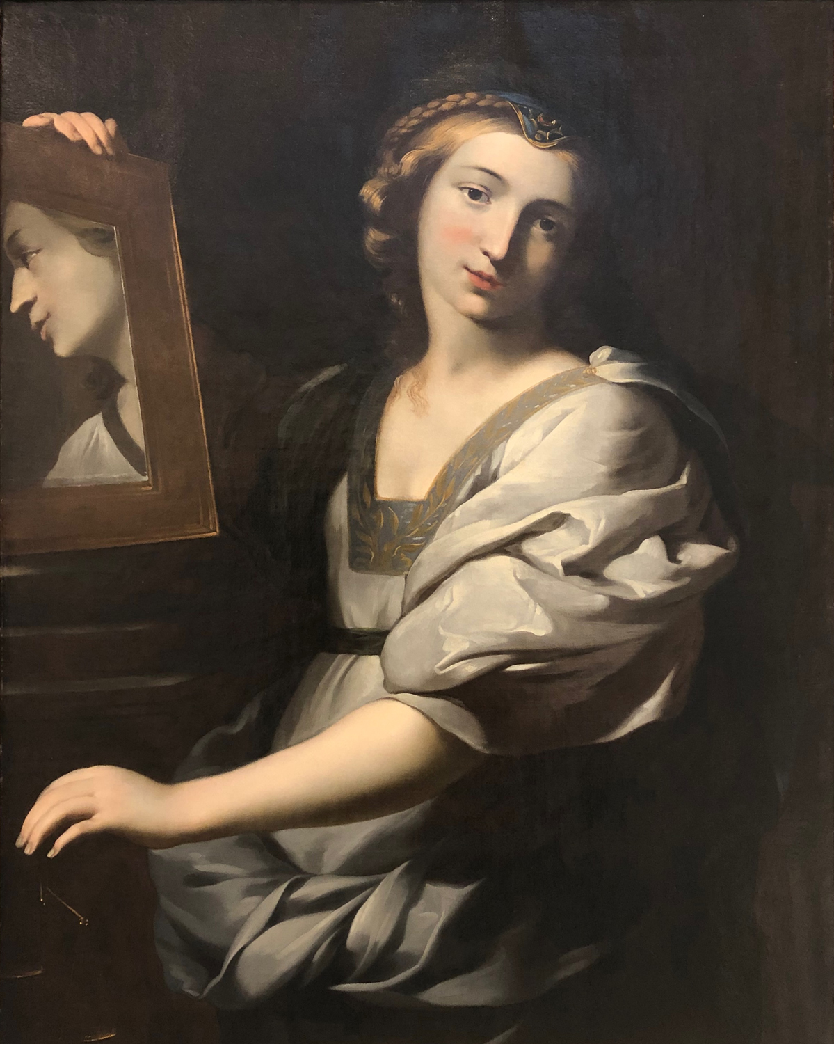 Truth Revealing the Artifice of Painting-, c. 1665-72