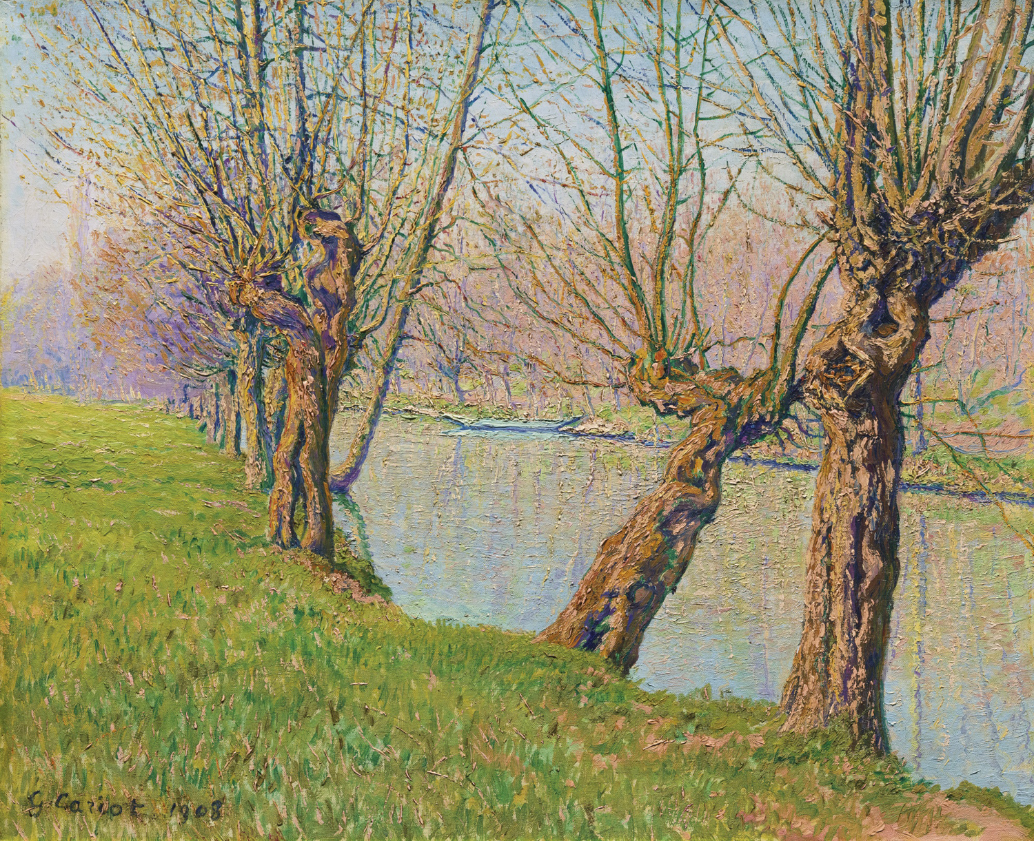 Willows on the Riverside, 1908