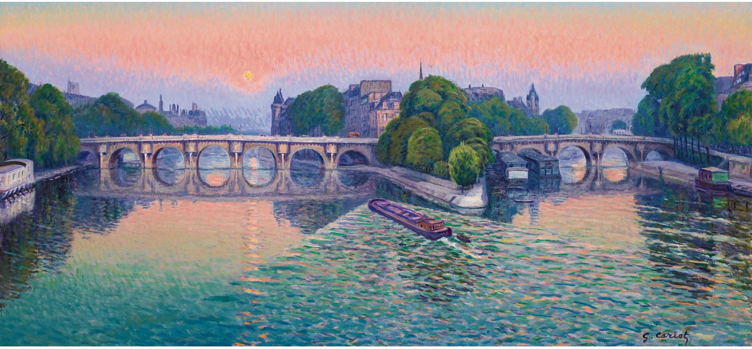 Twilight, Moonrise on the Pont Neuf, 20th century