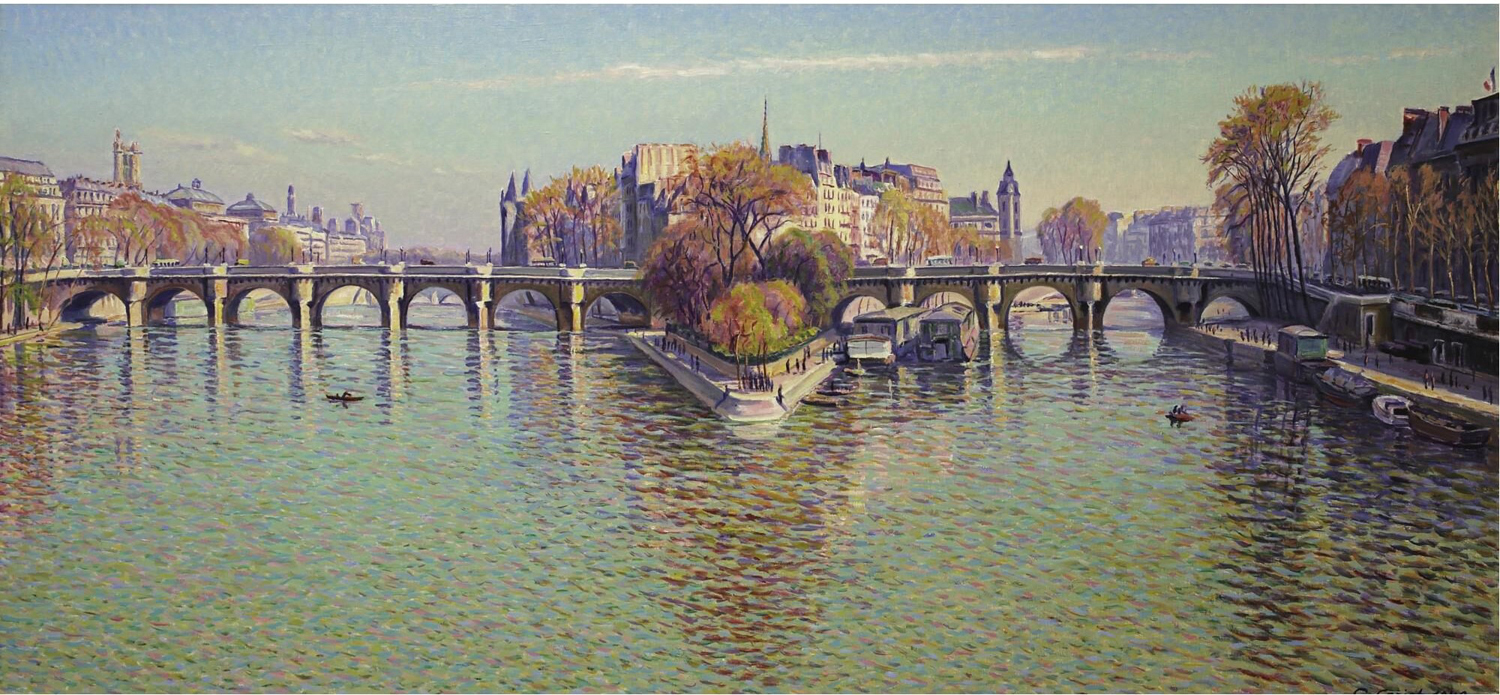 The Pont Neuf in Paris (Nice Clear Weather), 1940