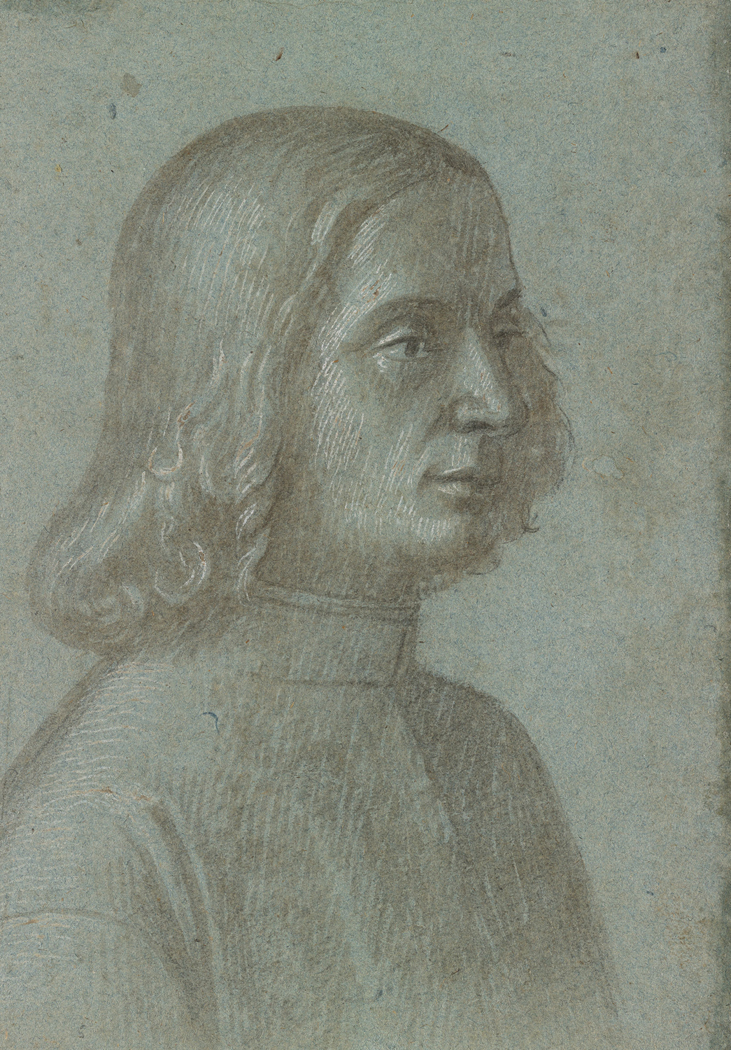 Head of a Young Man, in Profile to the Right