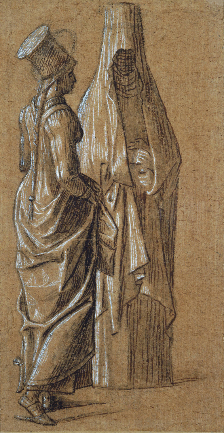 Two Standing Women, One in Mamluk Dress, c.1495-1516
