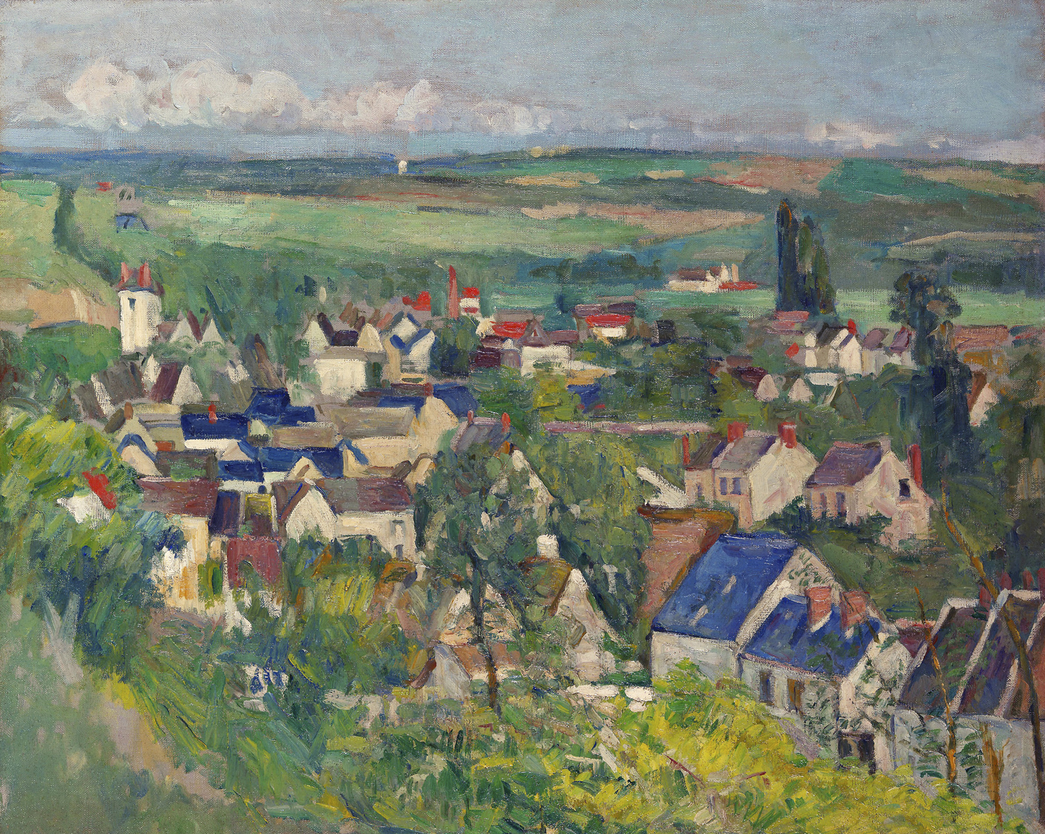 Auvers, Panoramic View, c. 1873-75