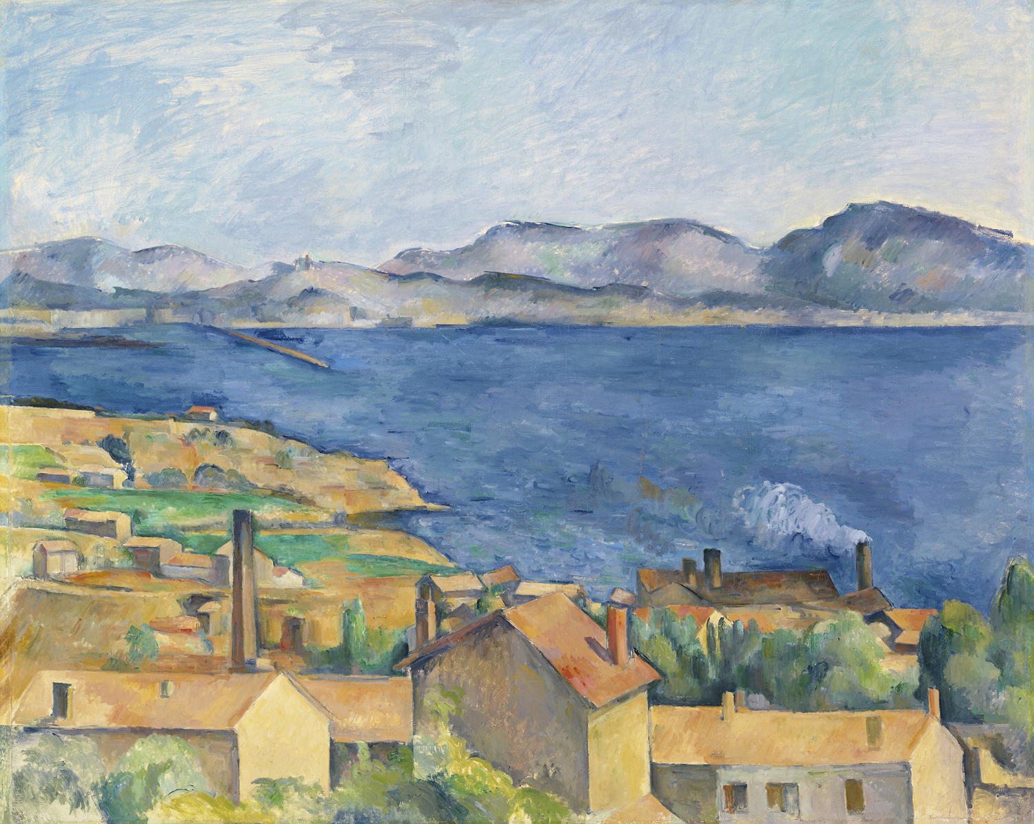 The Bay of Marseilles, Seen from l'Estaque, c. 1885