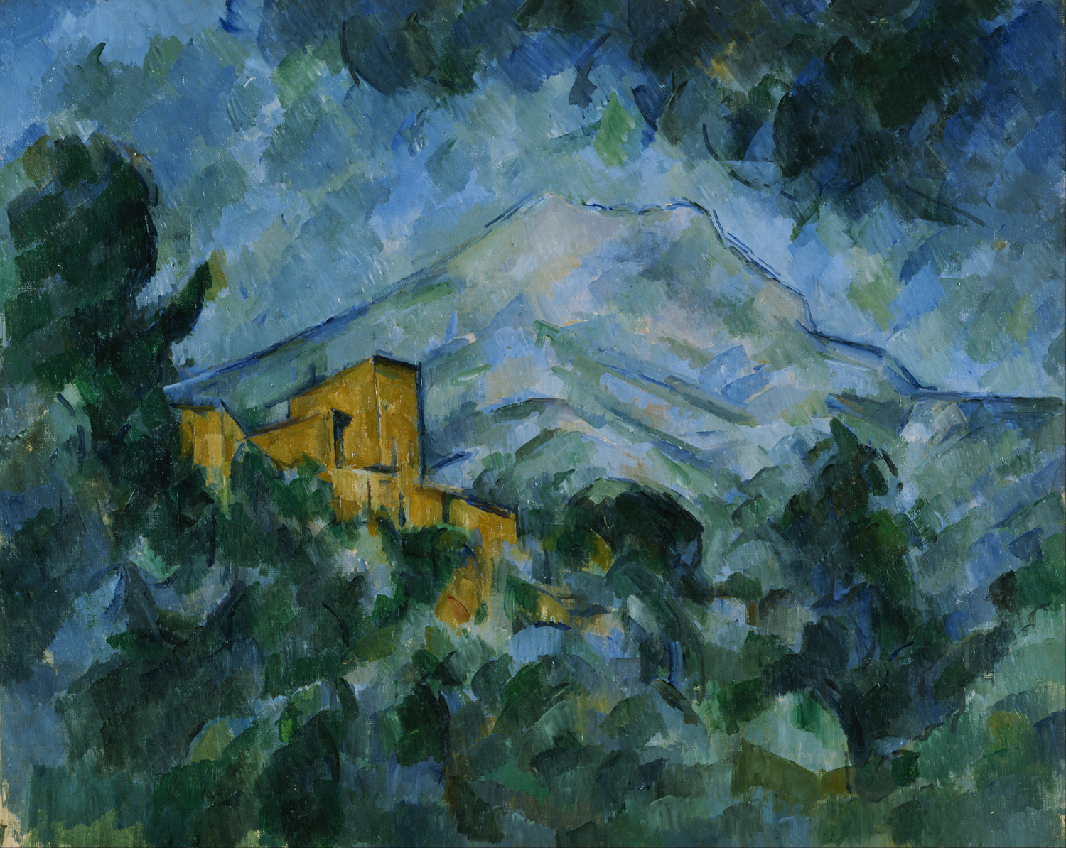 Mont Sainte-Victoire and Chateau Noir, c. 1904
