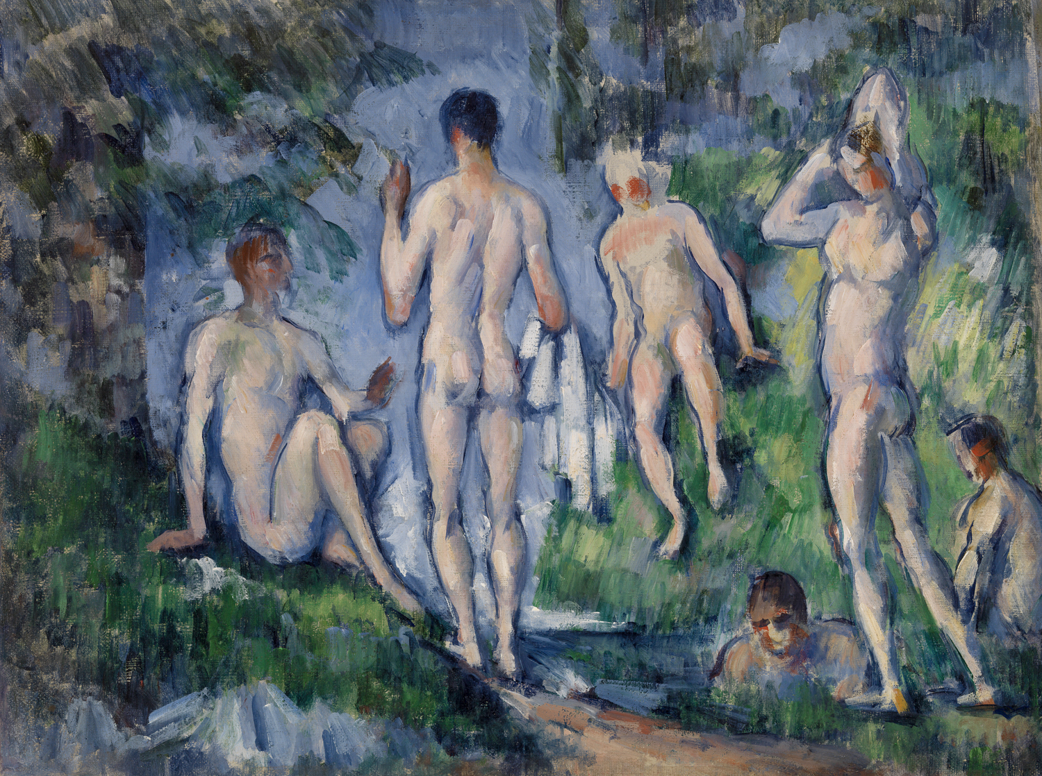 Group of Bathers (Groupe de Baigneurs)  c. 1892-94