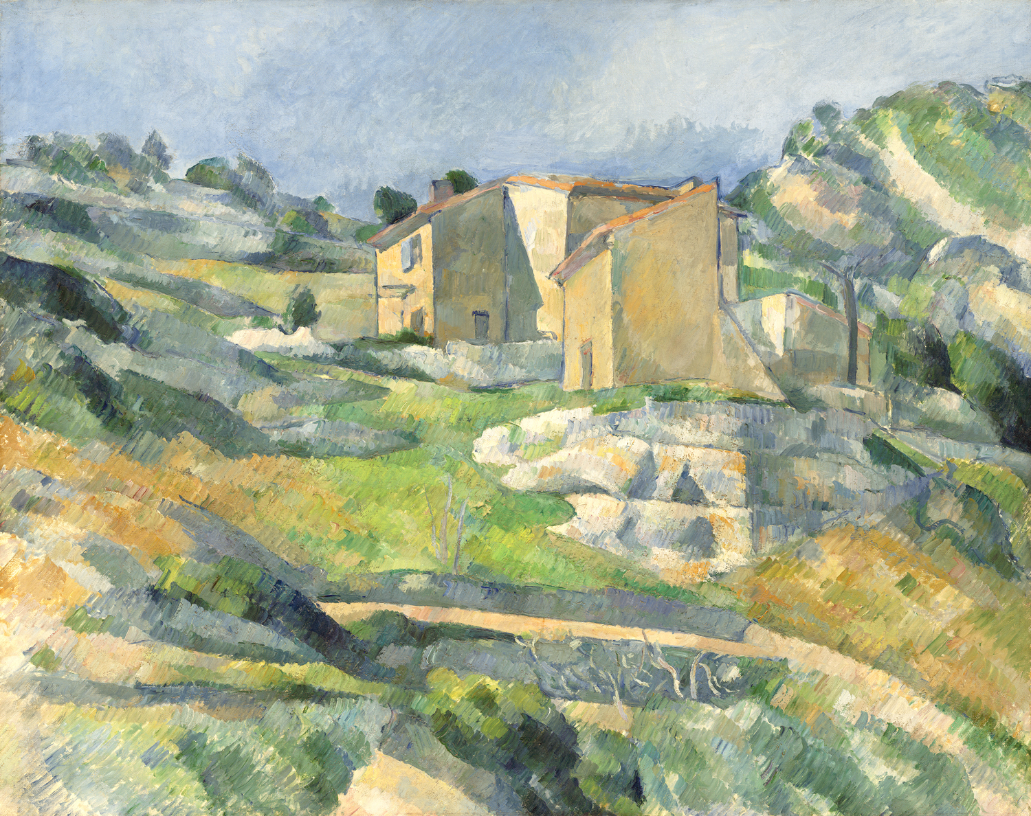 Houses in Provence: The Riaux Valley near l'Estaque, c. 1883