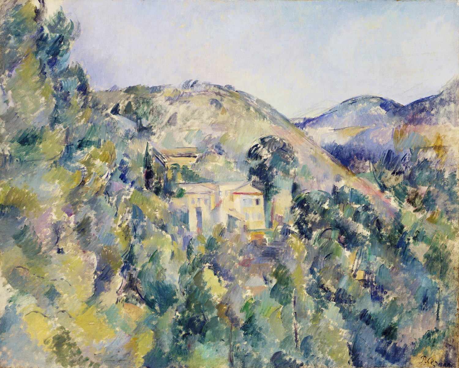 View of the Domaine Saint-Joseph, late 1880s