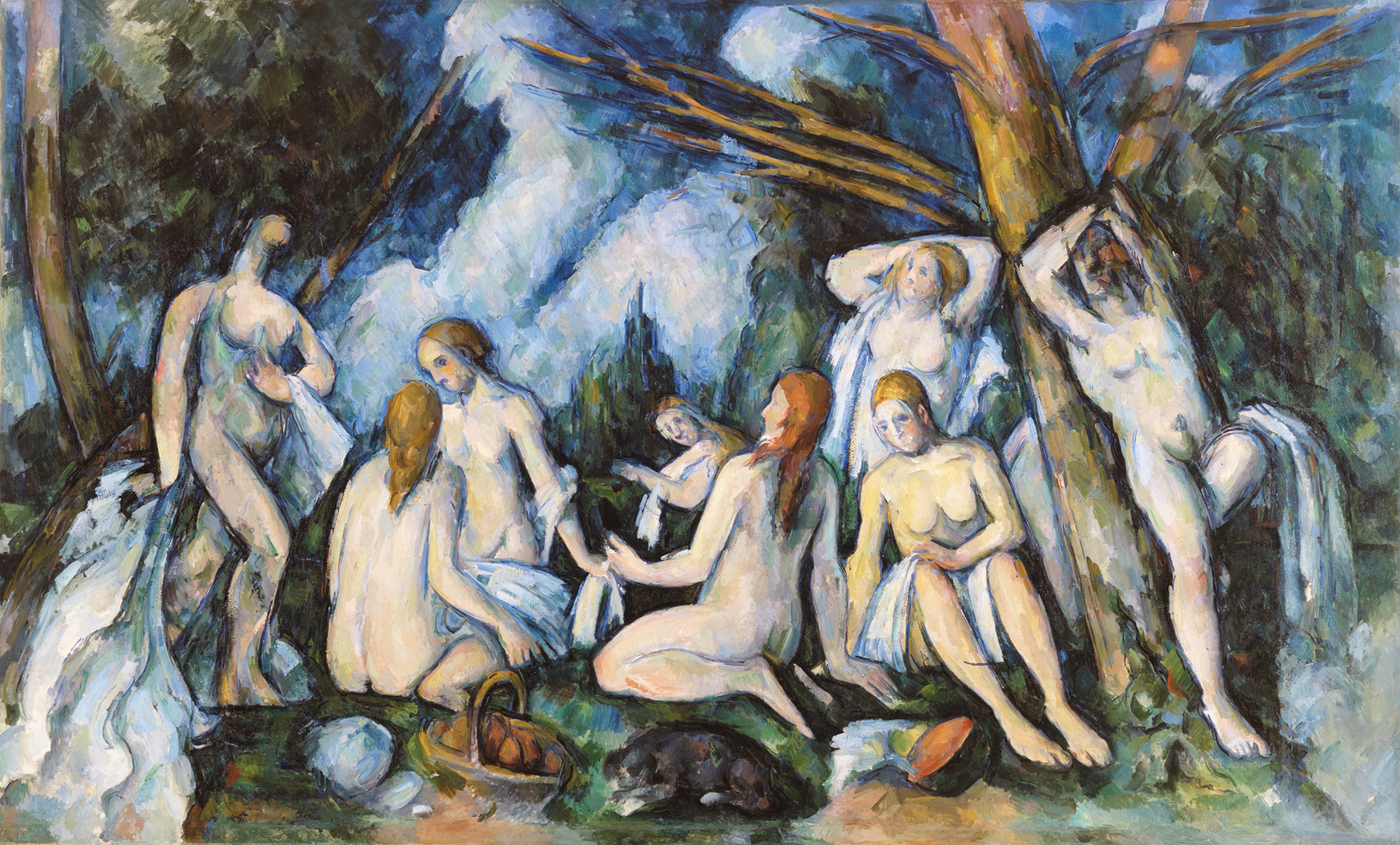 The Large Bathers (Les Grandes Baigneuses), c. 1895
