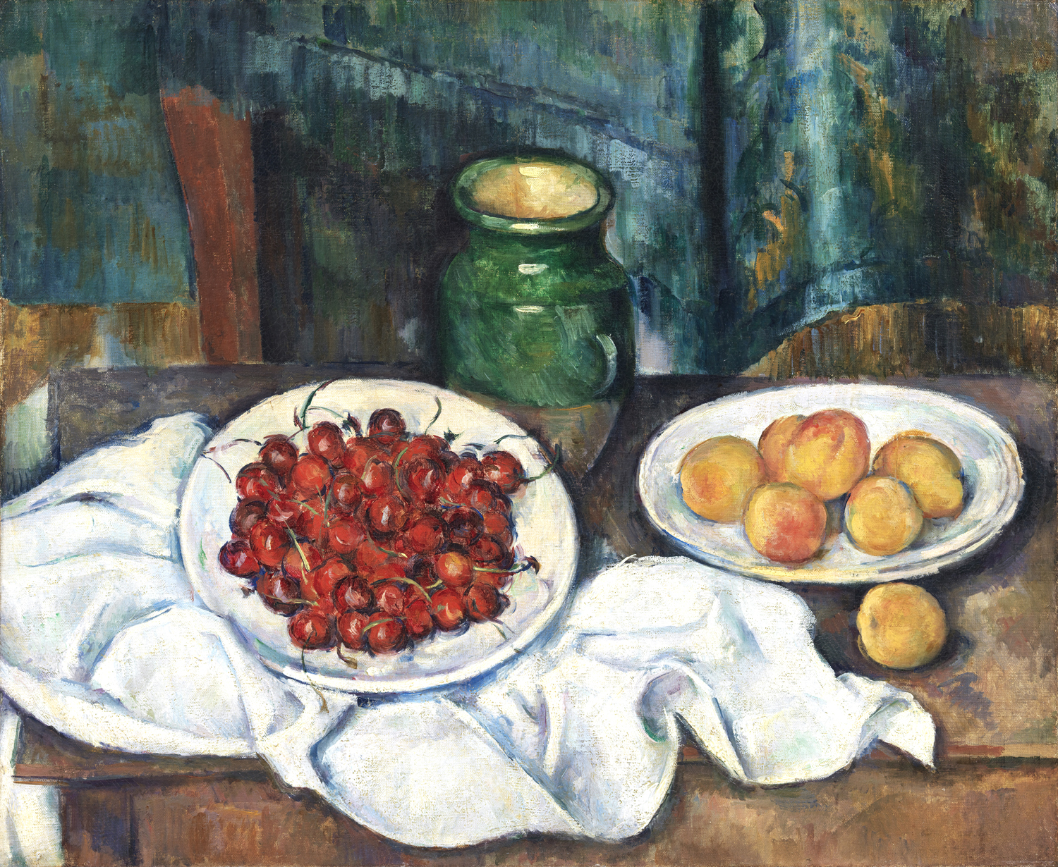 Still Life with with Cherries and Peaches, c. 1885-87