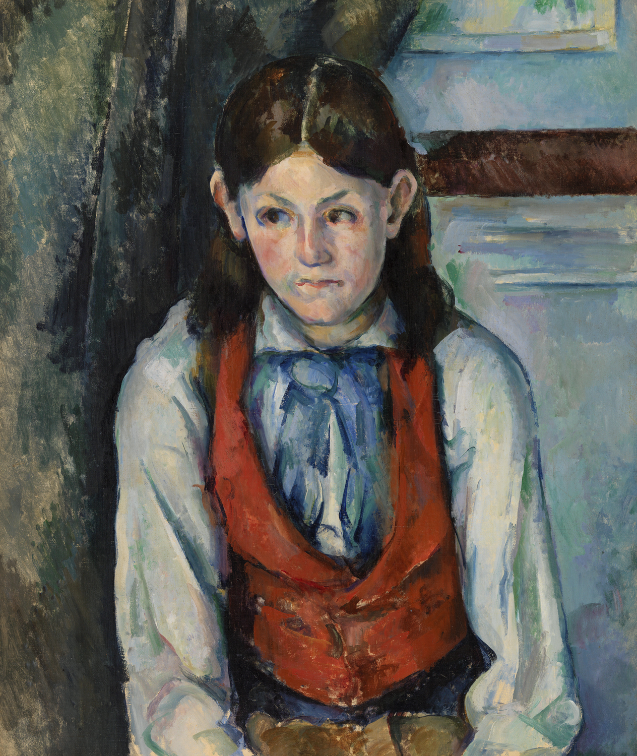 Boy in a Red Vest (Le Garcon au Gilet Rouge), c. 1888-1890