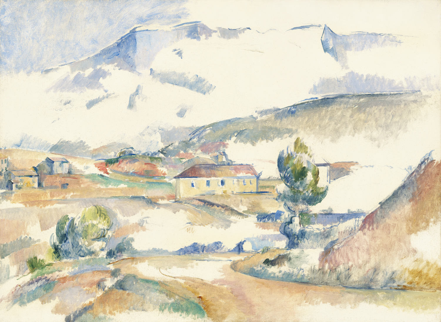 Mont Sainte-Victoire, from near Gardanne, c. 1887