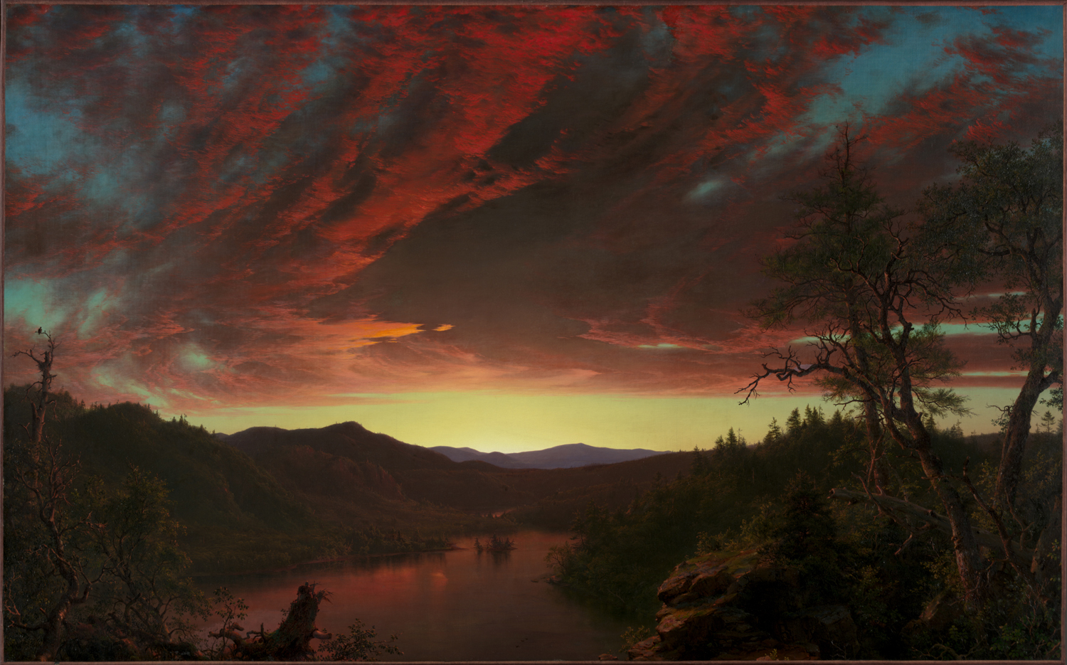 Twilight in the Wilderness, 1860