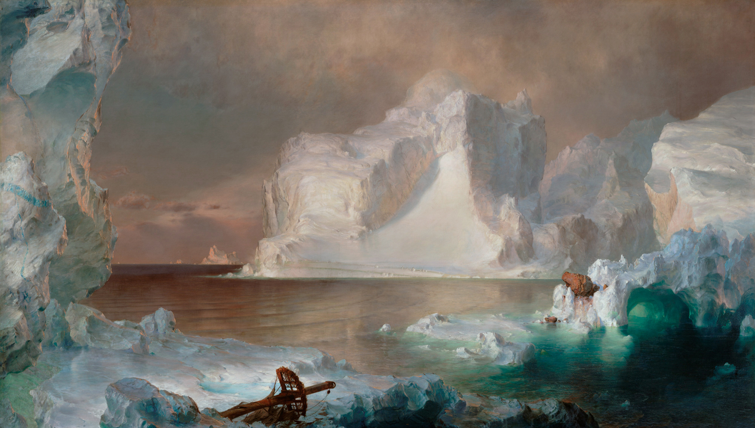 The Icebergs, 1861