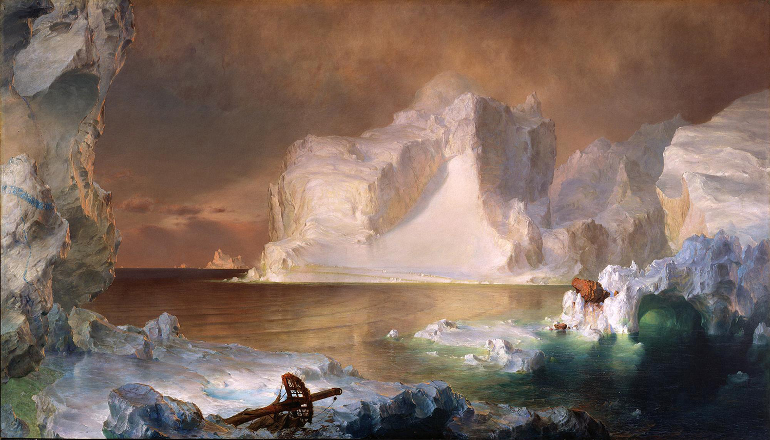 The Icebergs, 1861