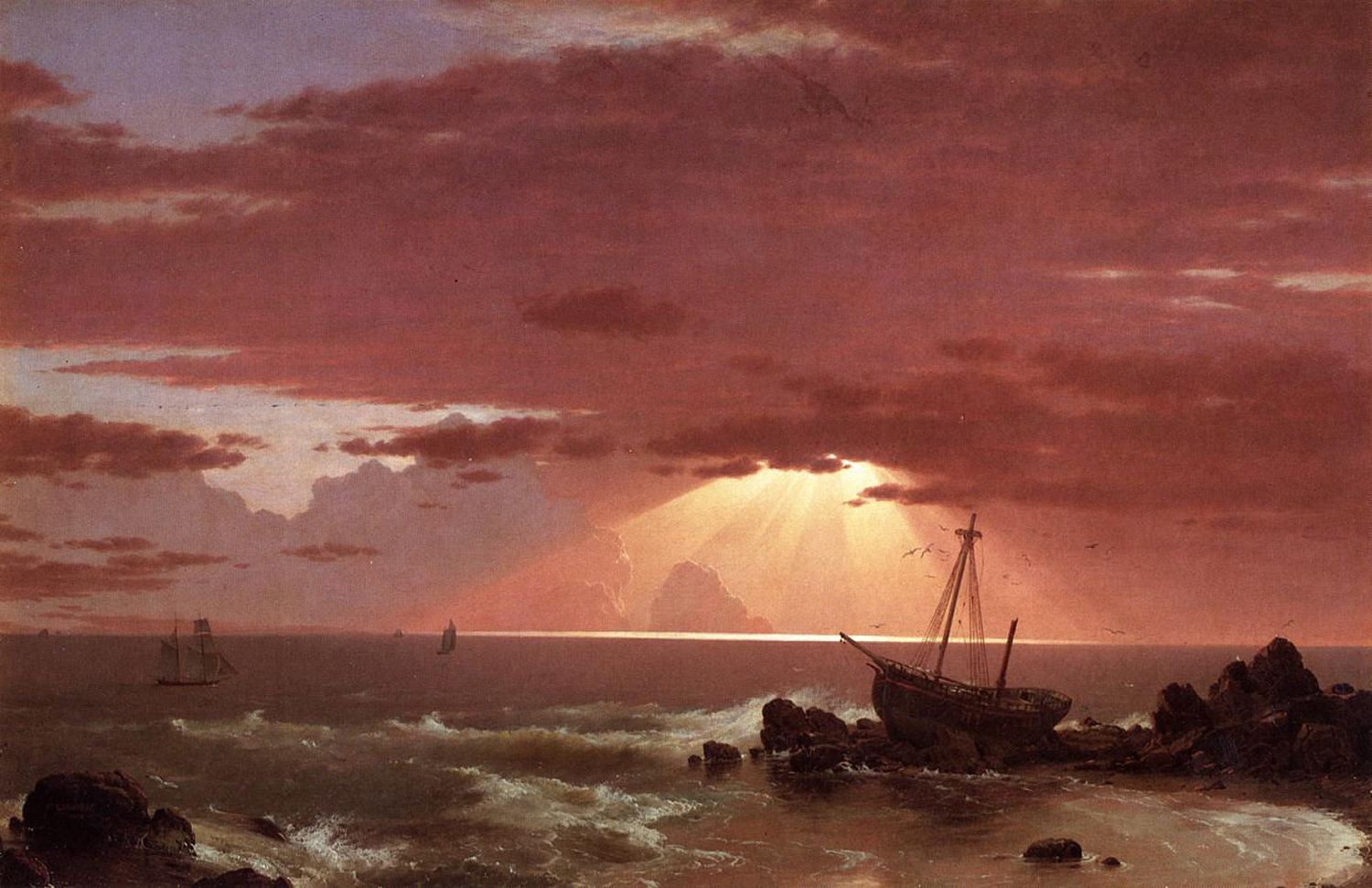 The Wreck, 1852