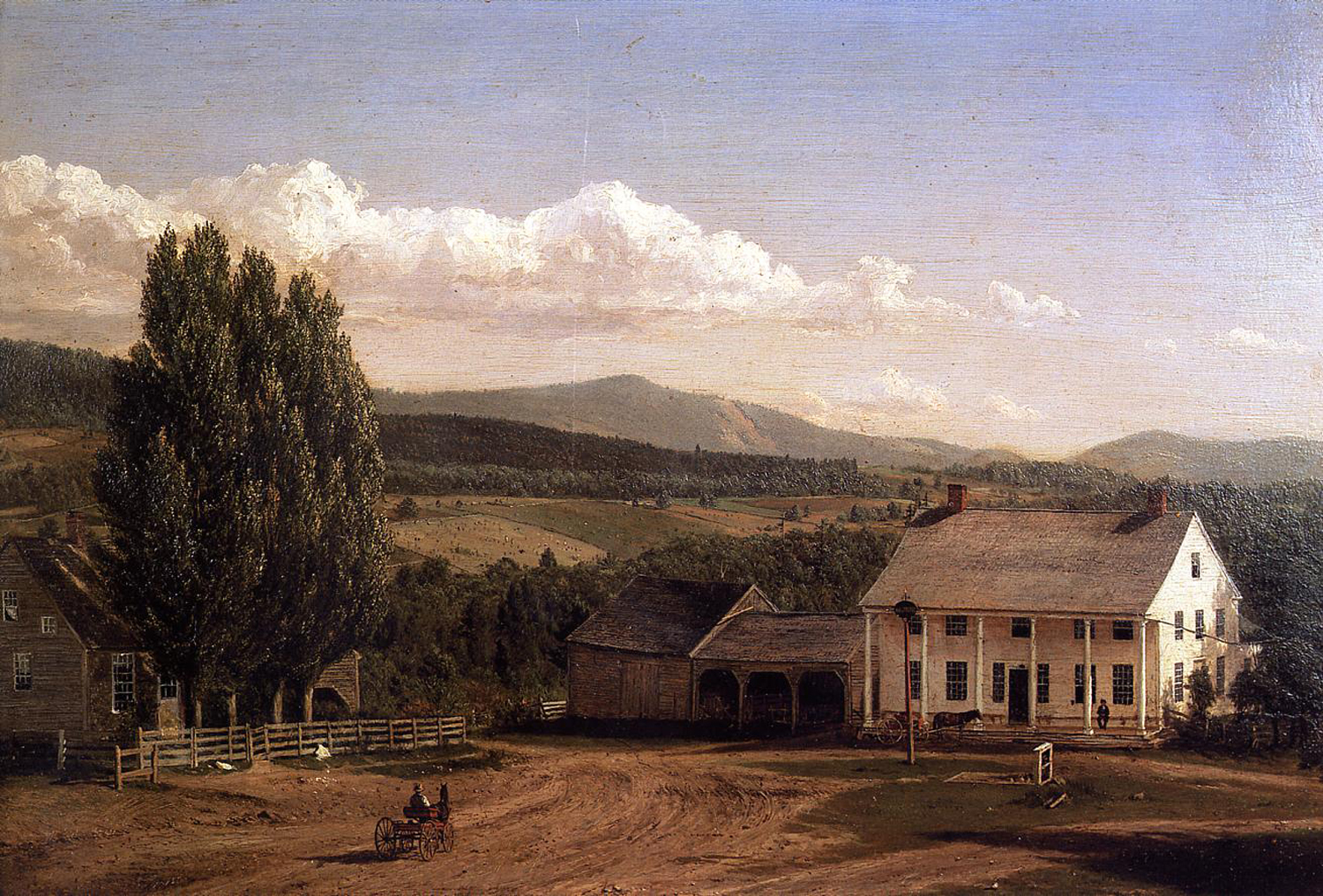 View of Pittsford, Vermont, 1848