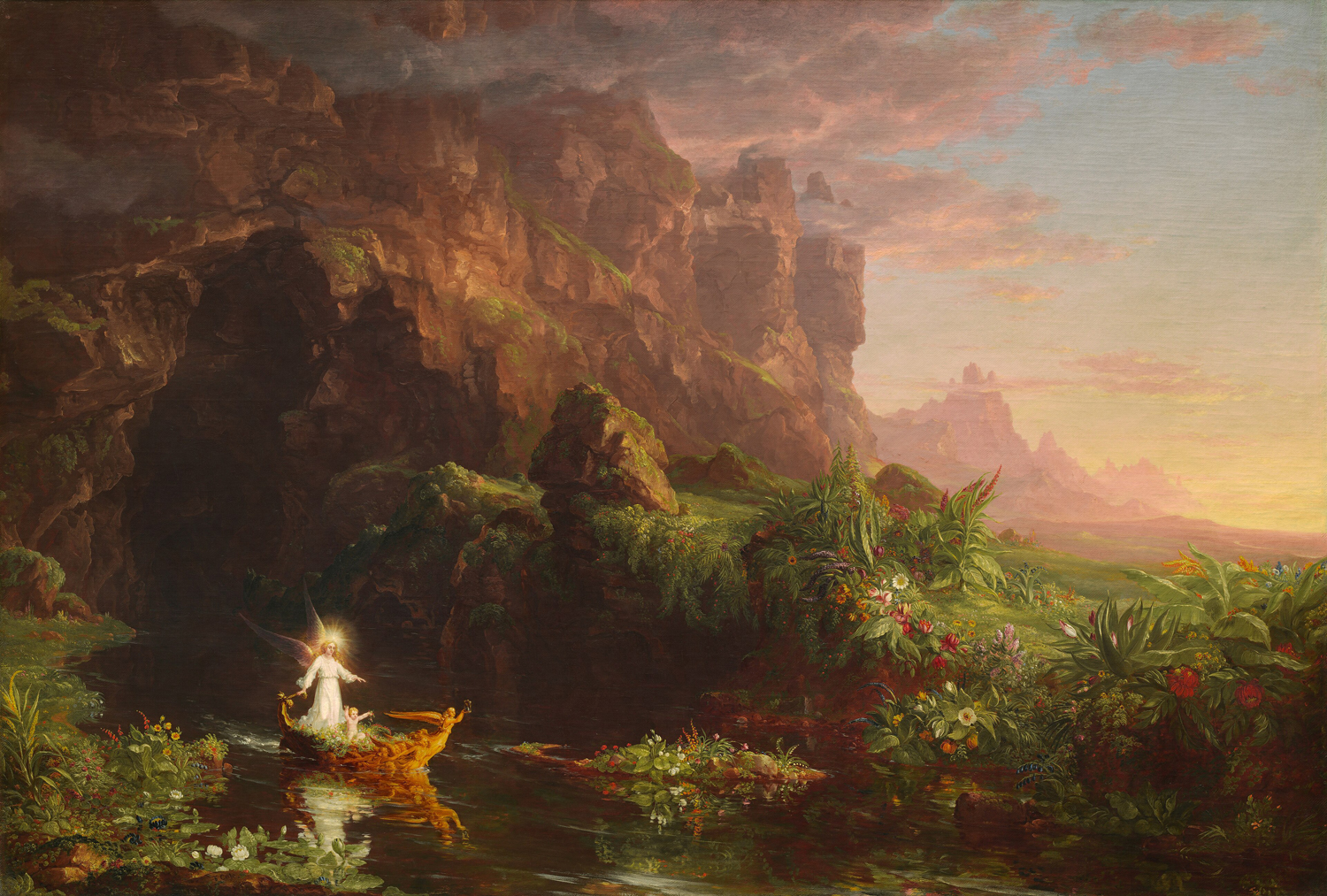 The Voyage of Life Childhood, 1842