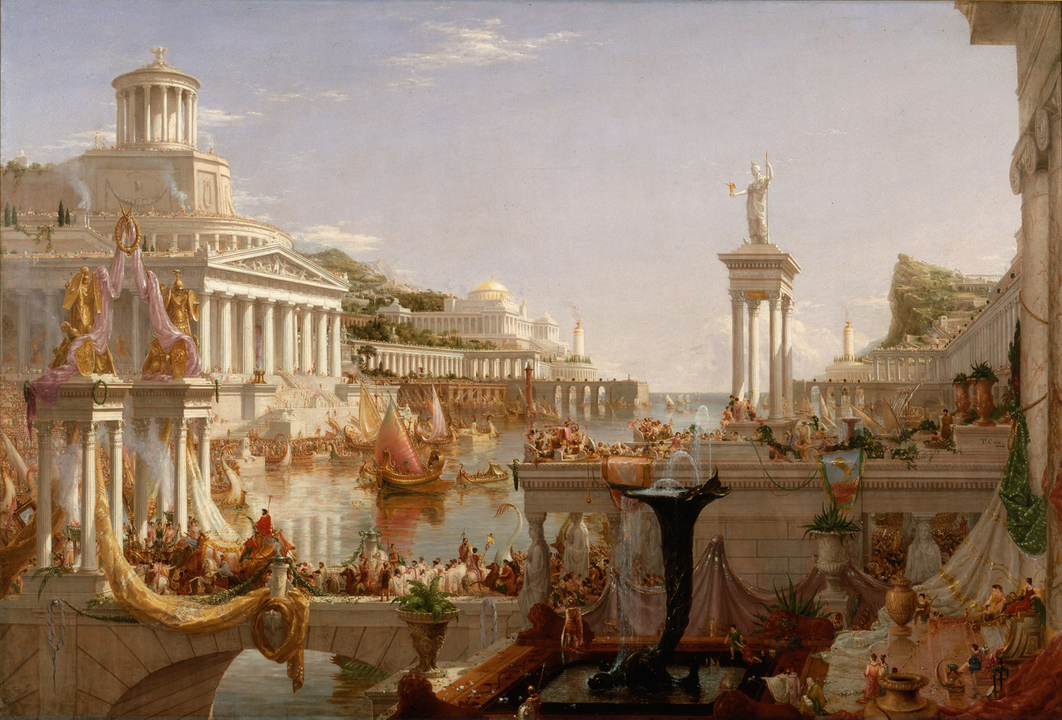 The Course of Empire - The Consummation of Empire, 1836