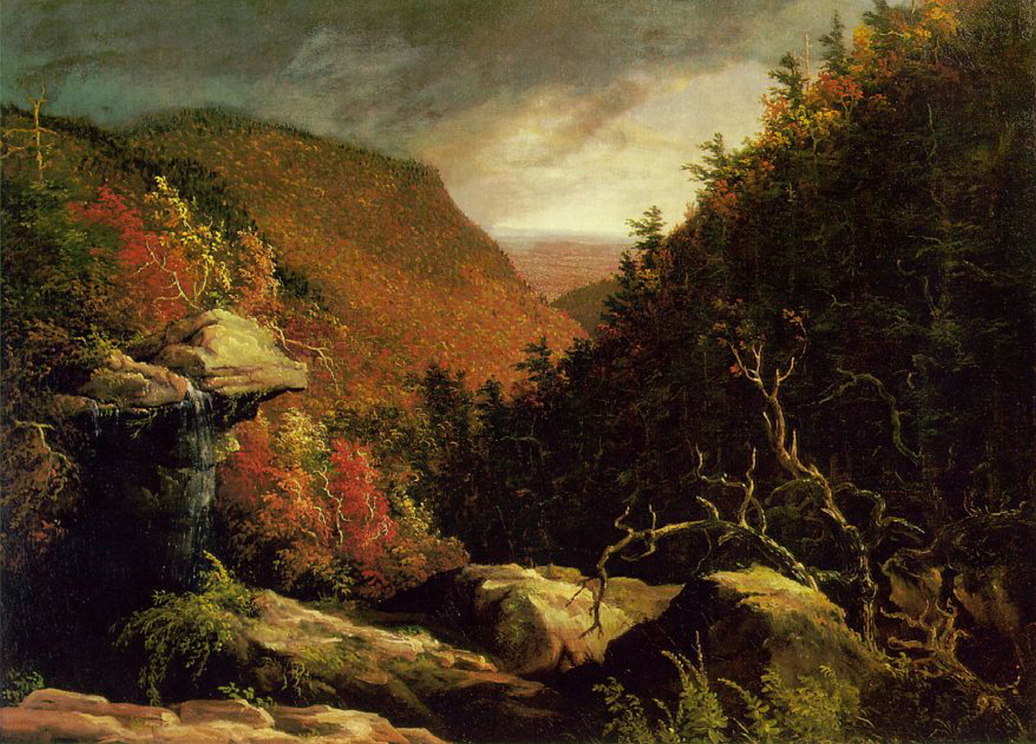 The Clove, Catskills, 1827