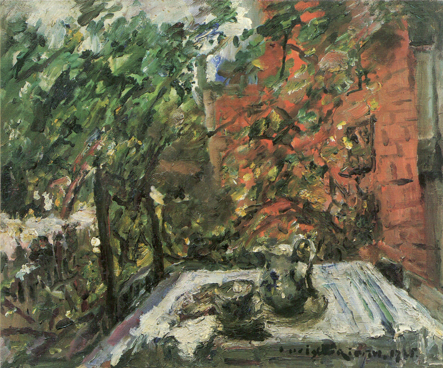 Vespers on the Balcony, 1925