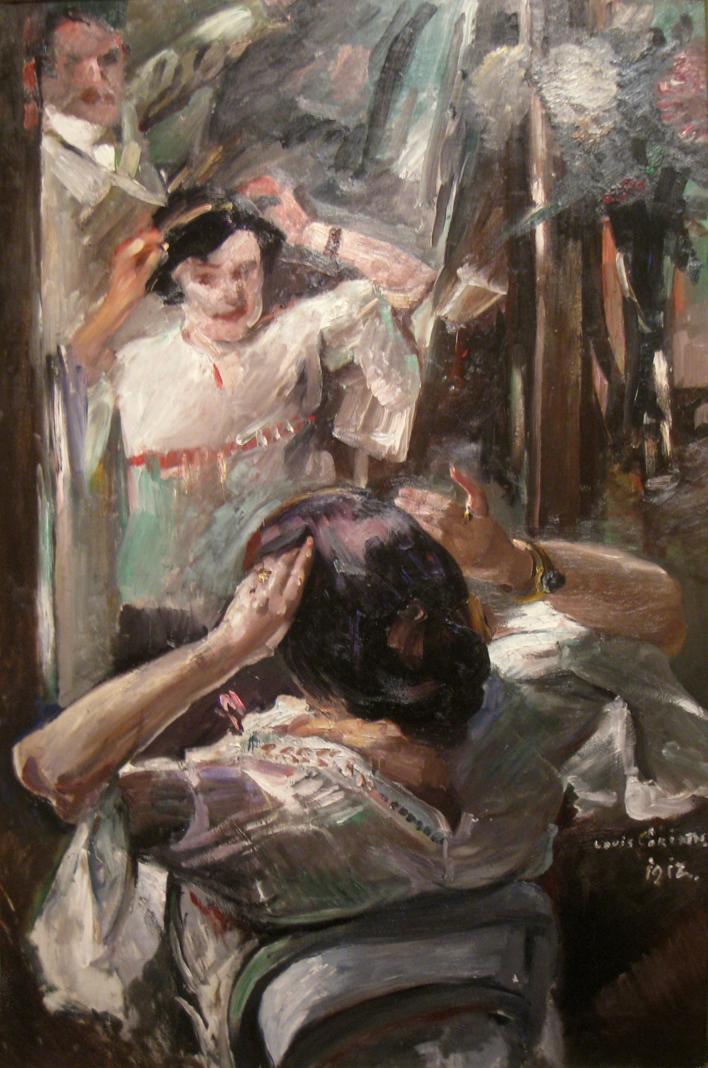 At the Mirror, 1912