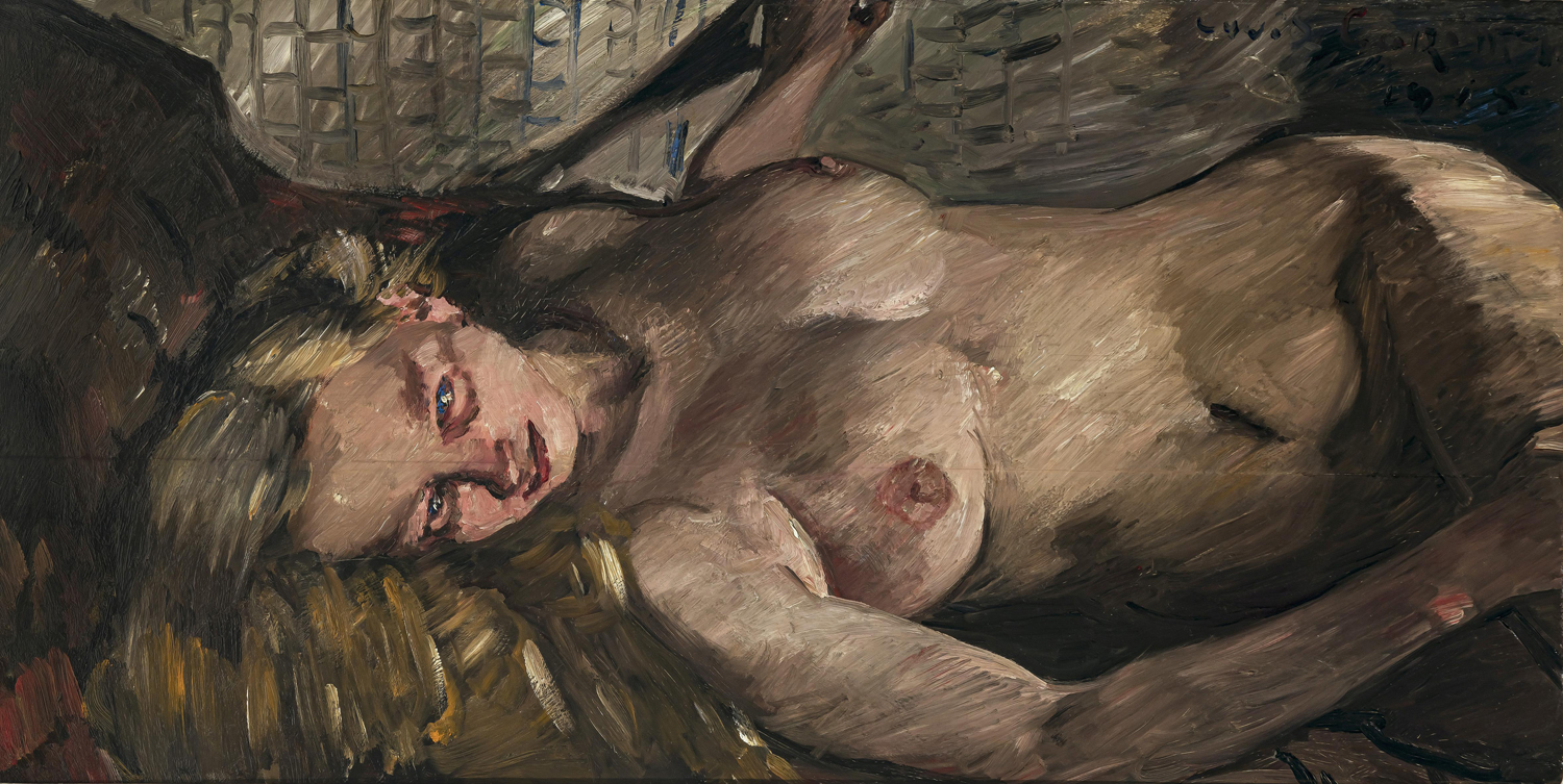 Female Nude Lying on her Back, 1915